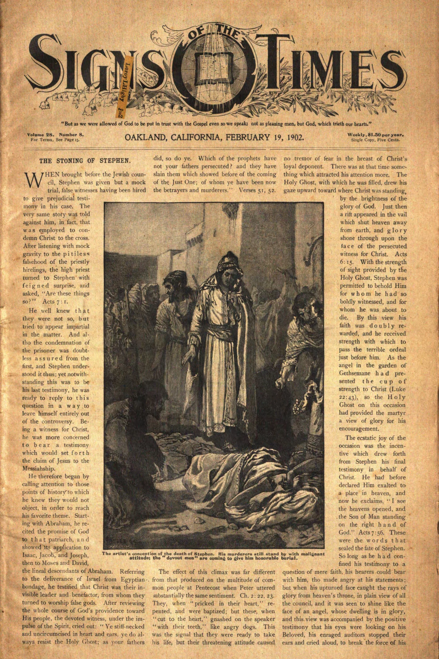 Vol. 28, No. 8.