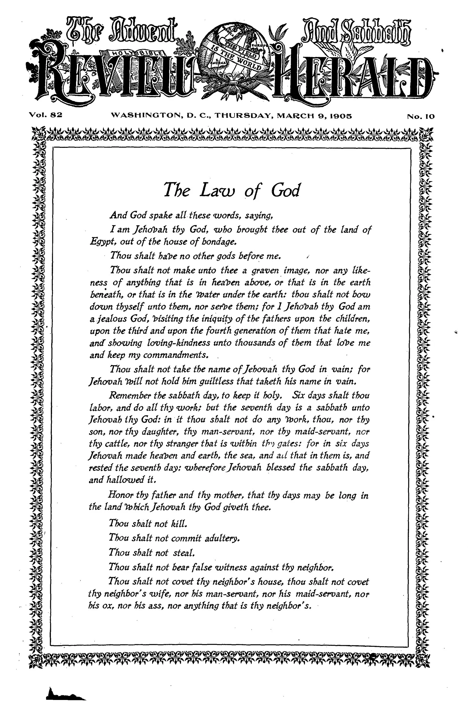 Vol. 82, No. 10.