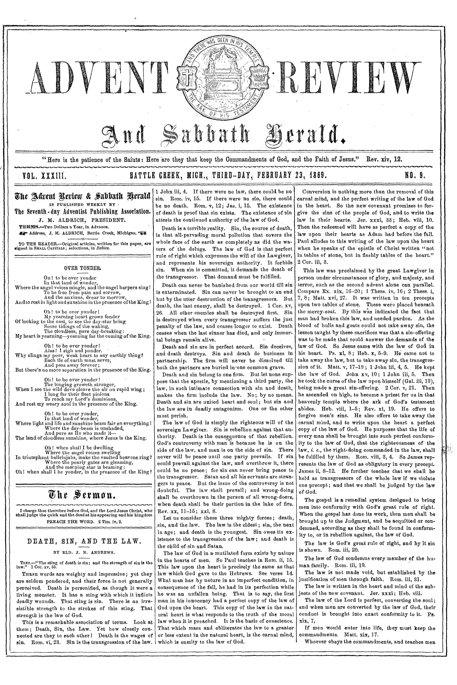 Vol. 33, No. 9.