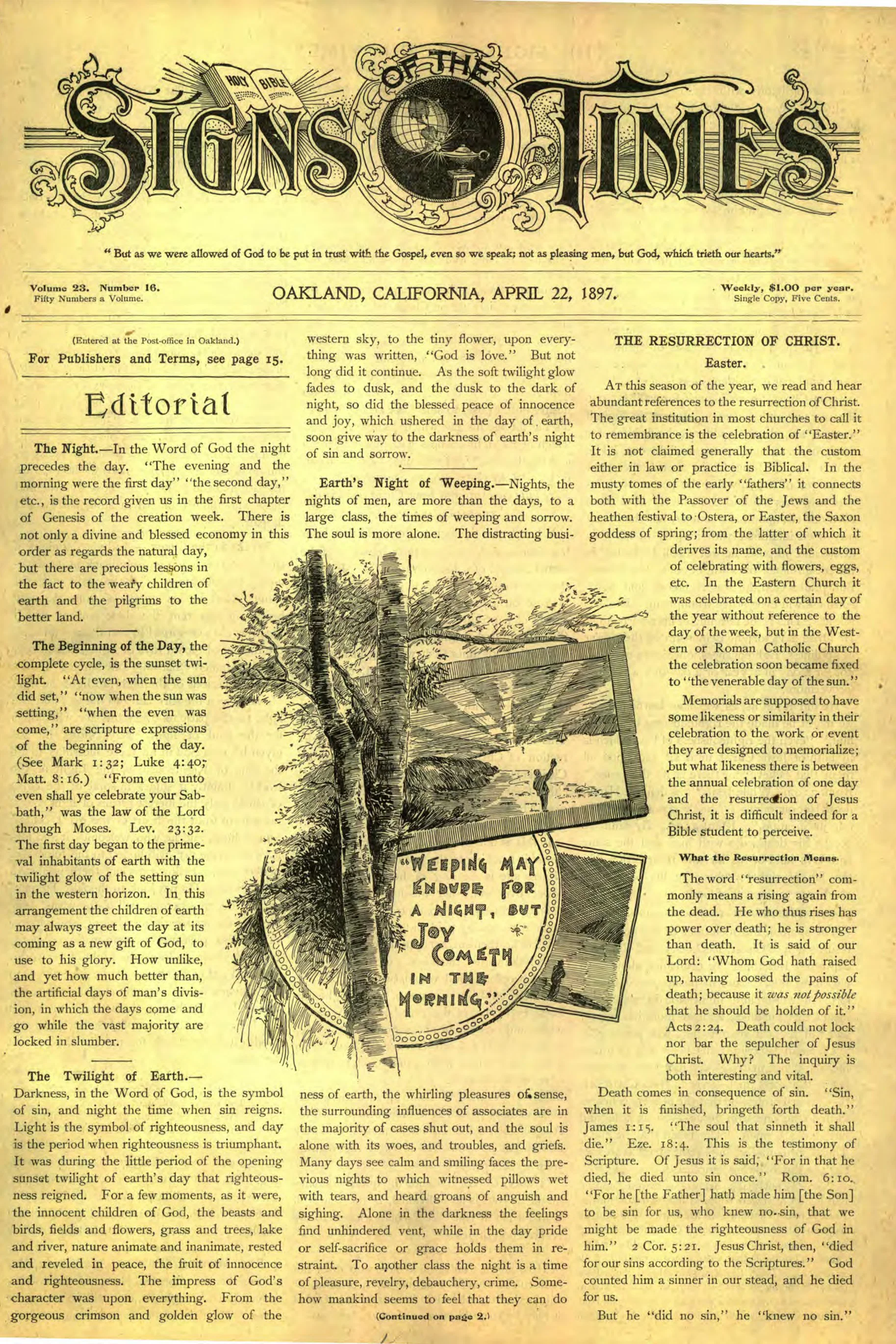 Vol. 23, No. 16.