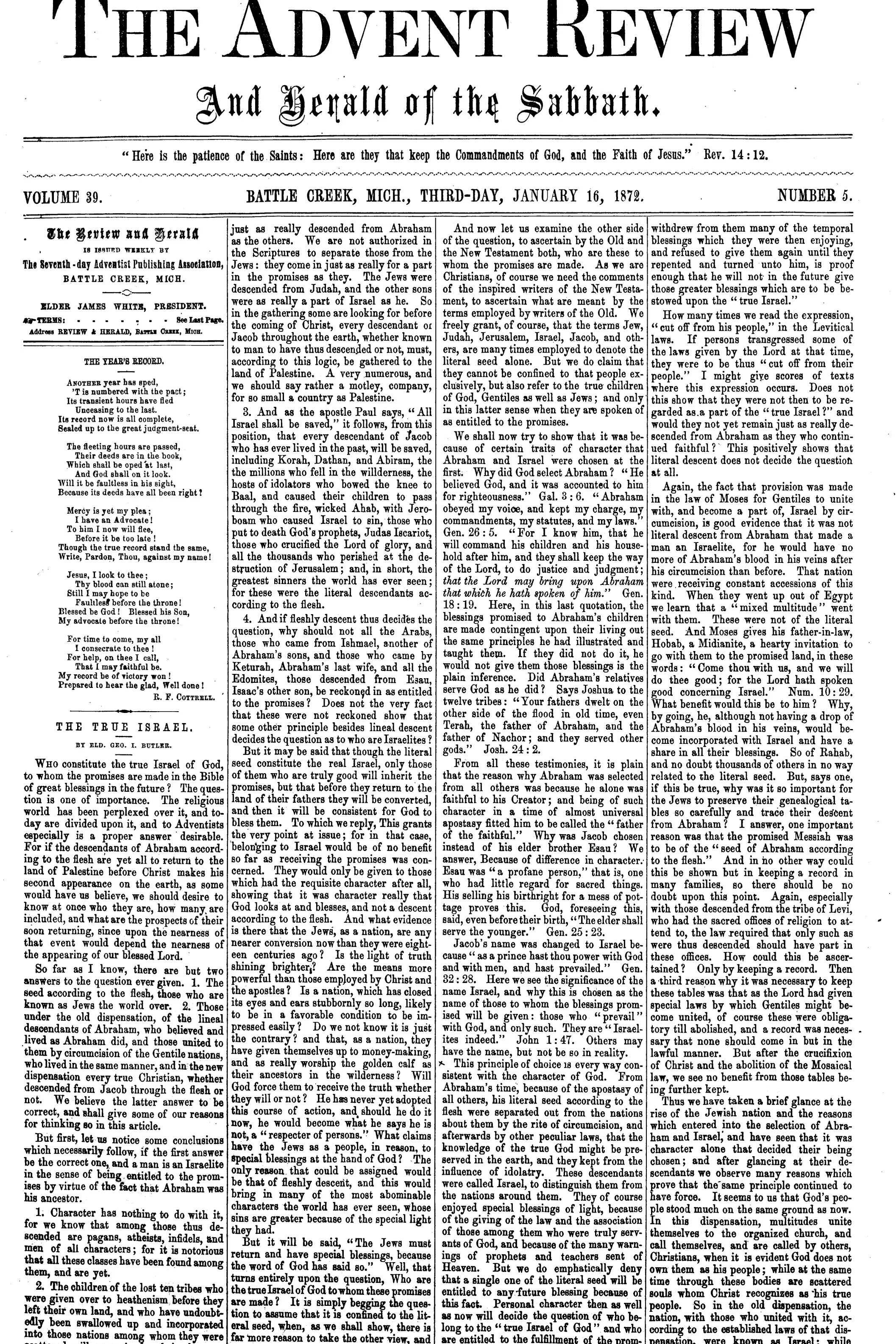 Vol. 39, No. 5.