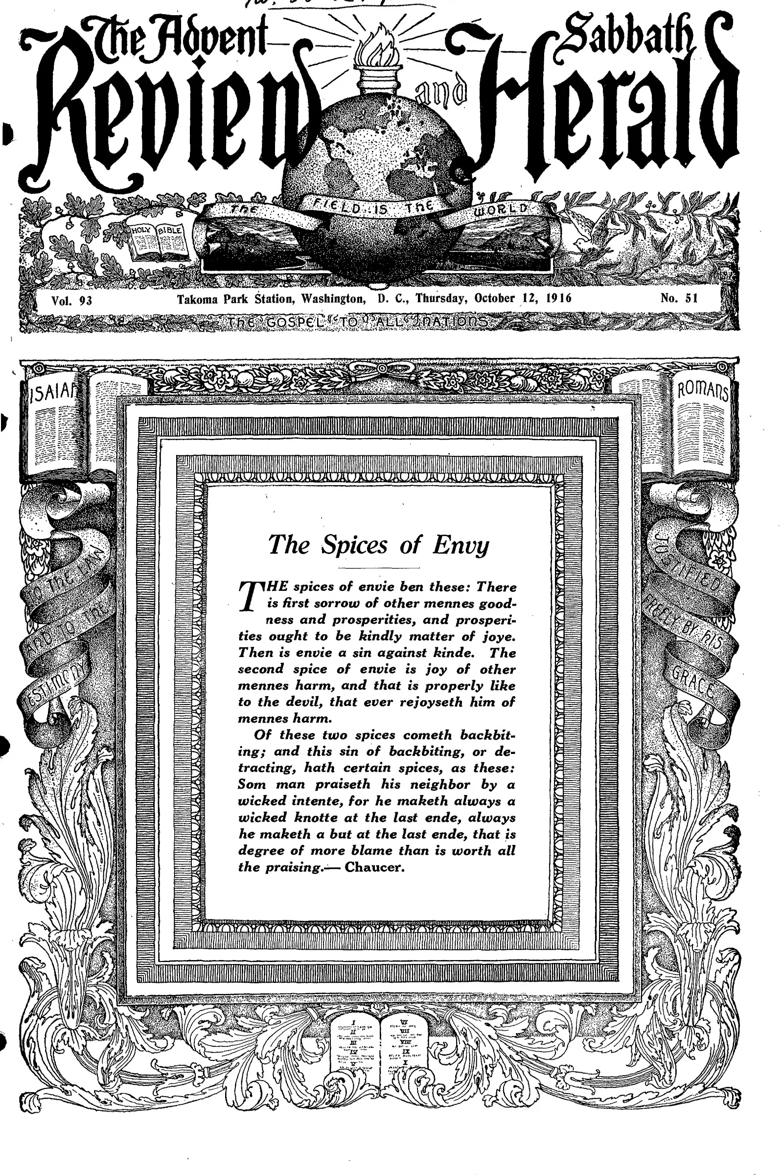 Vol. 93, No. 51.