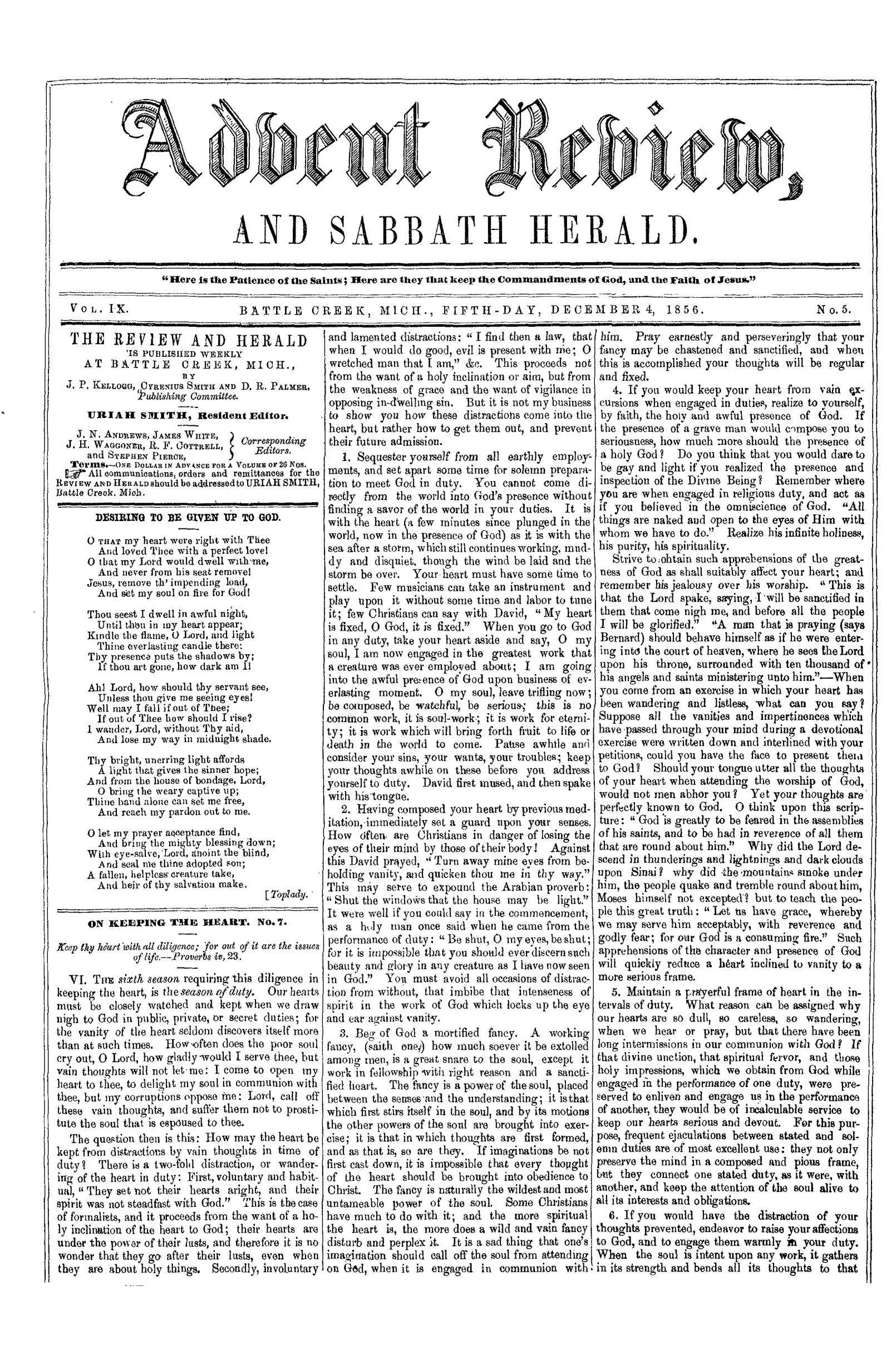 Vol. 9, No. 5.