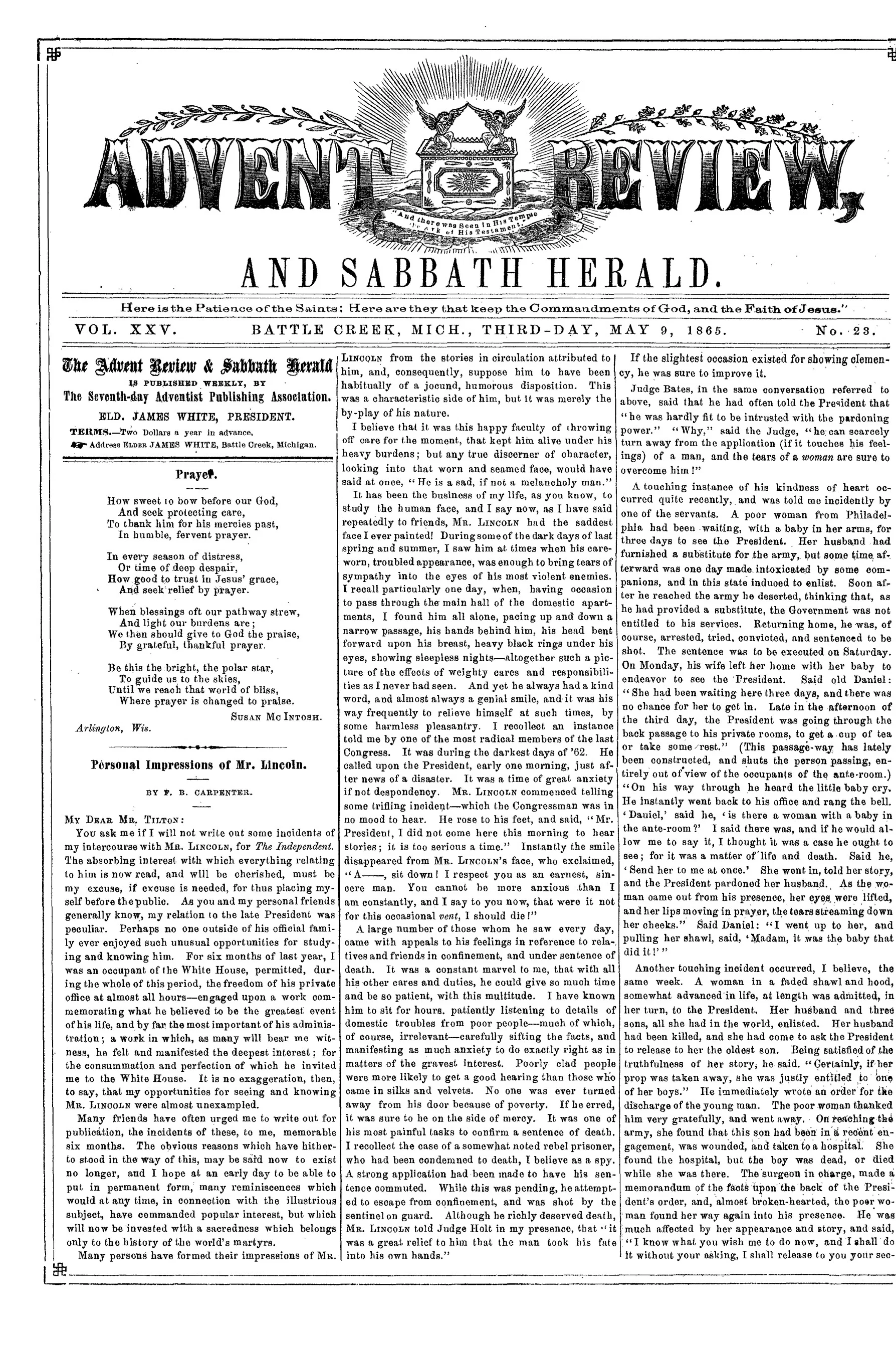 Vol. 25, No. 23.