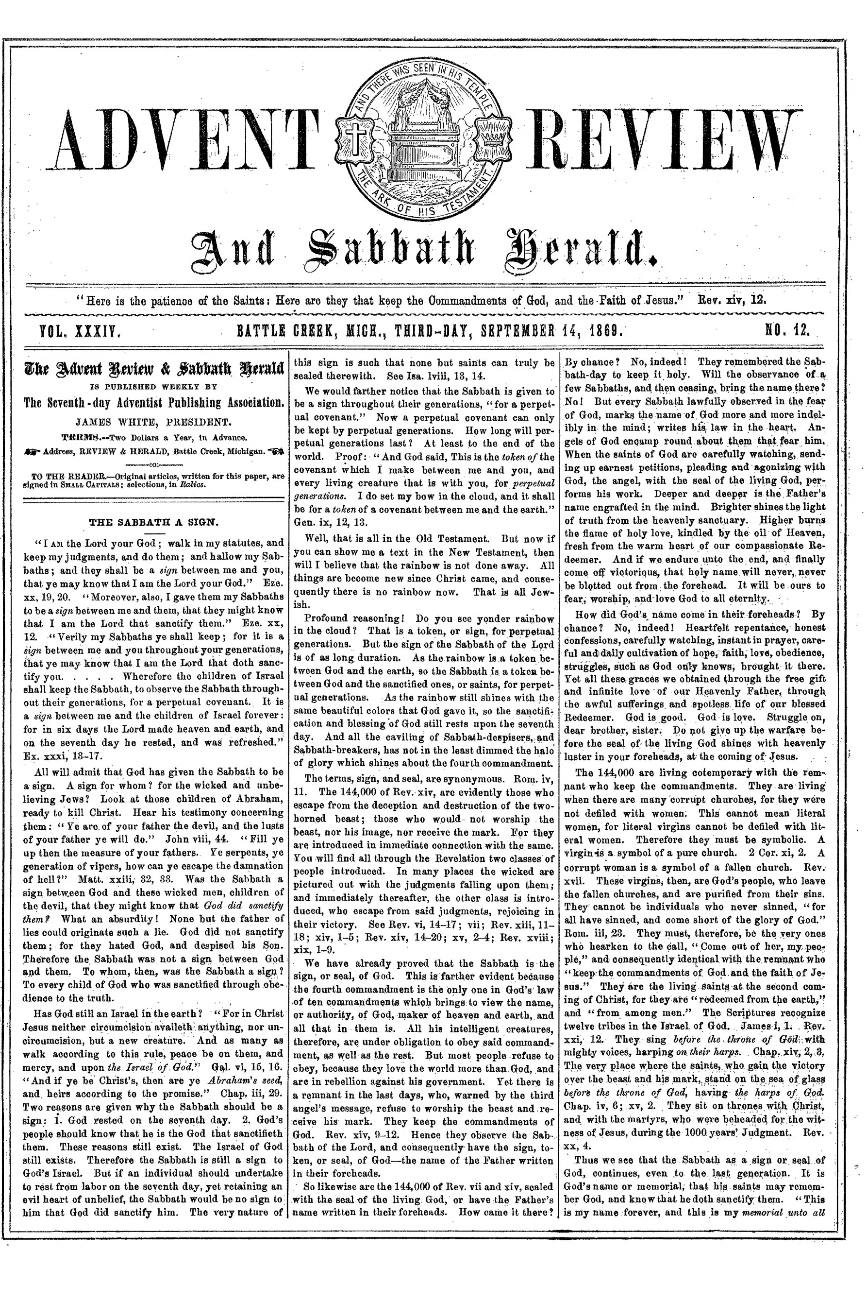 Vol. 34, No. 12.