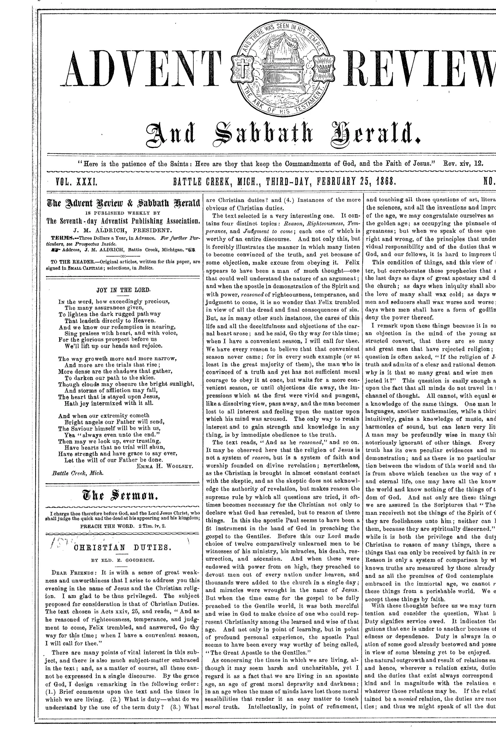 Vol. 31, No. 11.