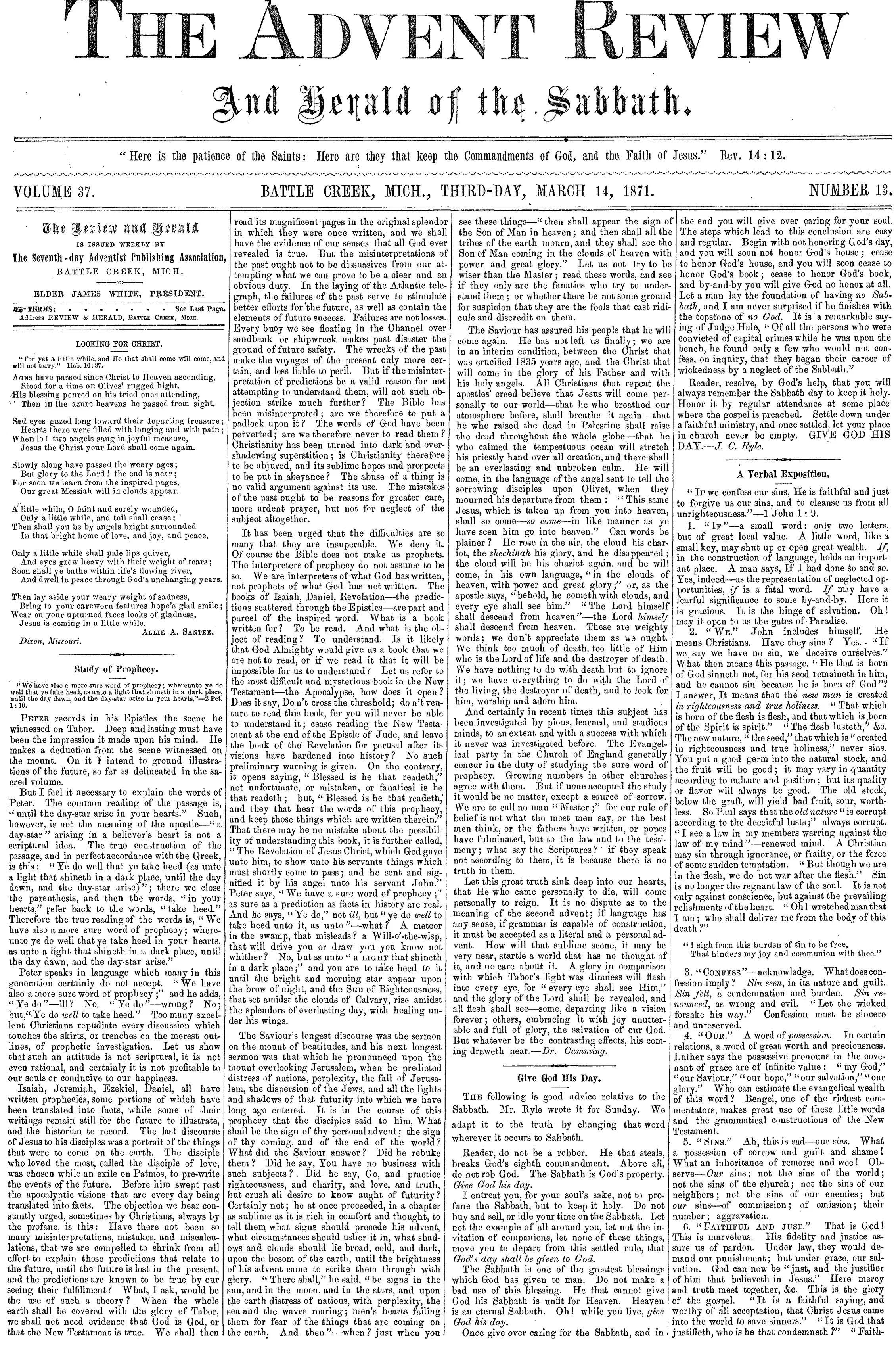 Vol. 37, No. 13.