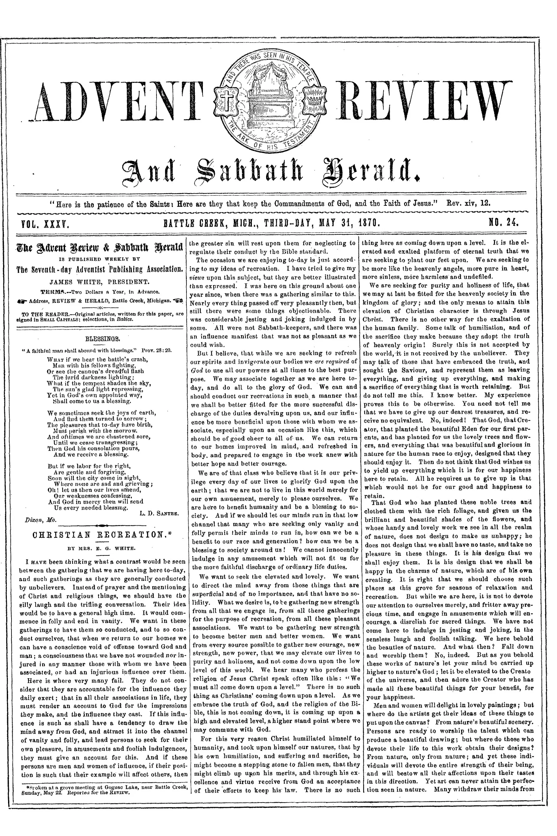 Vol. 35, No. 24.