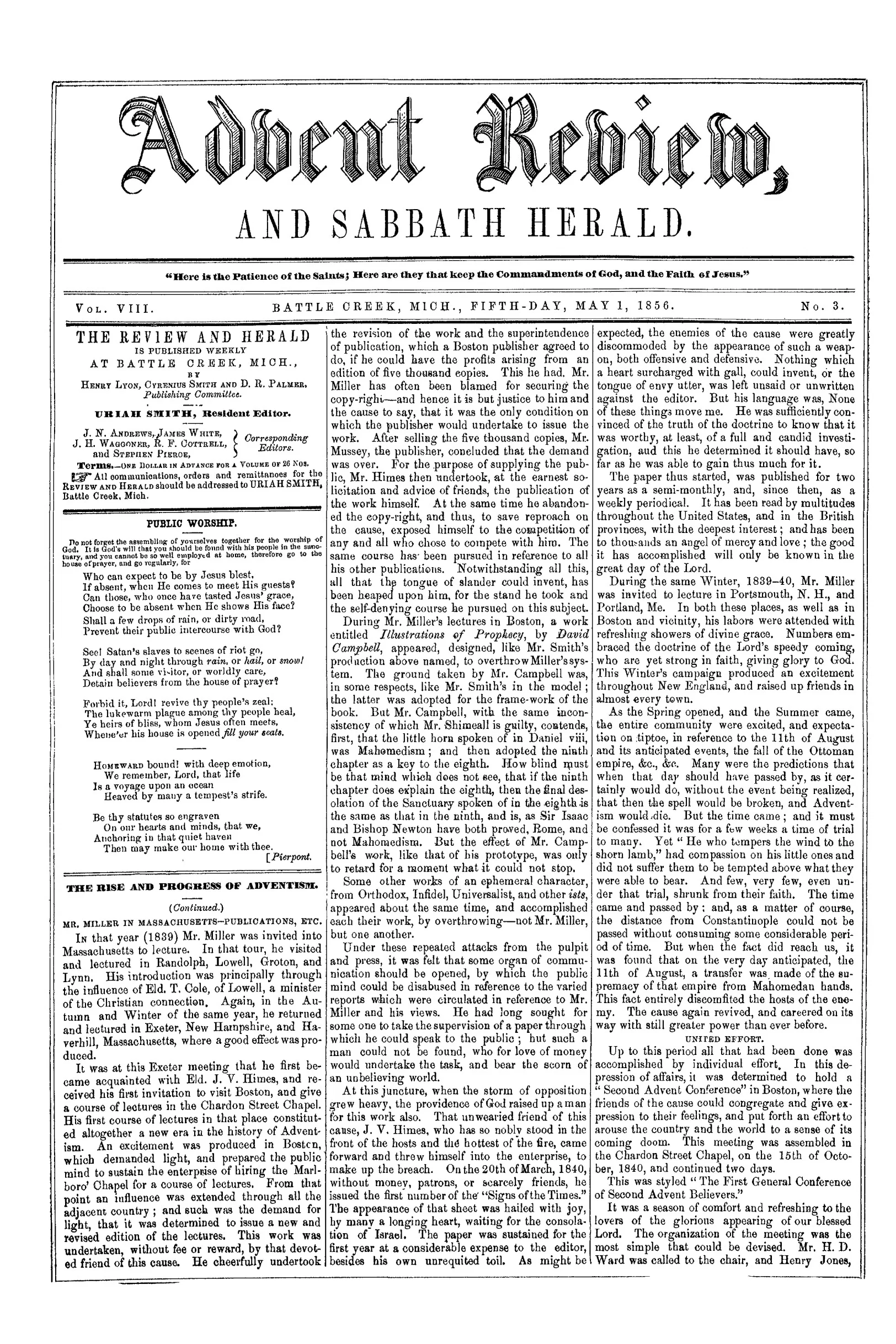 Vol. 8, No. 3.