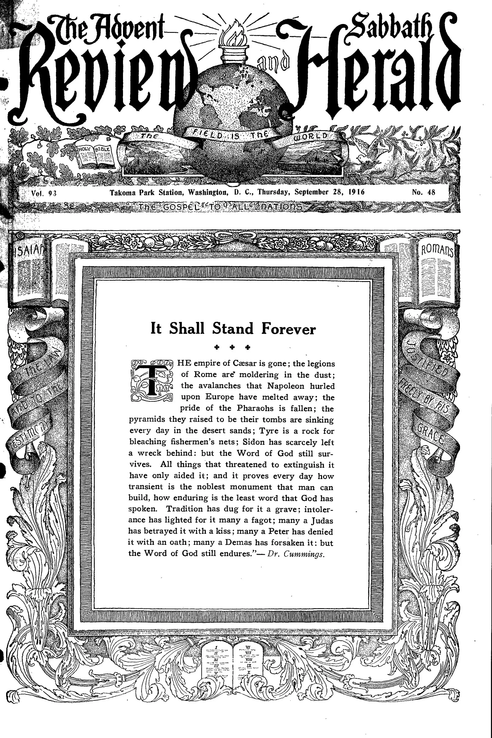 Vol. 93, No. 48.