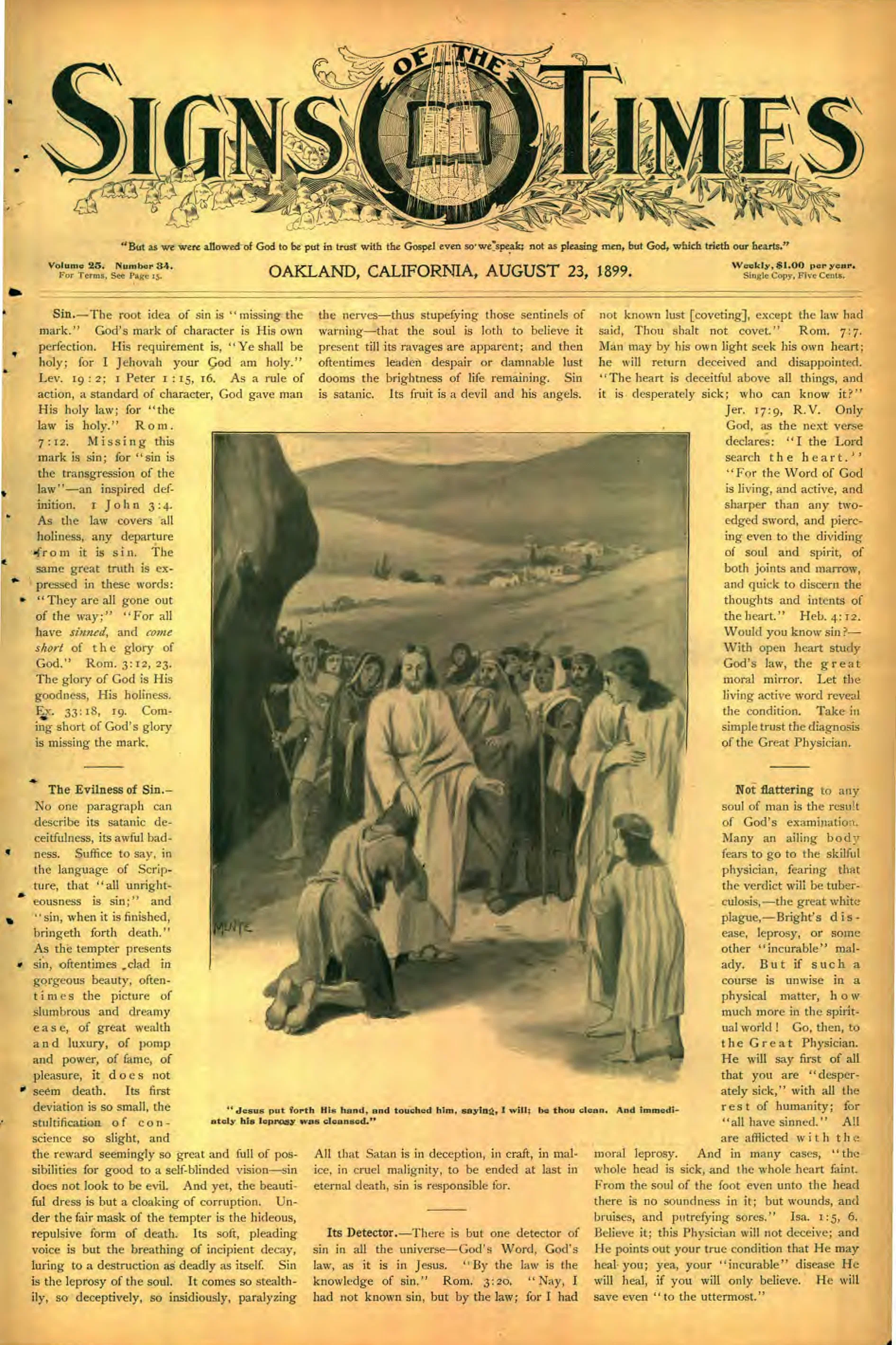 Vol. 25, No. 34.