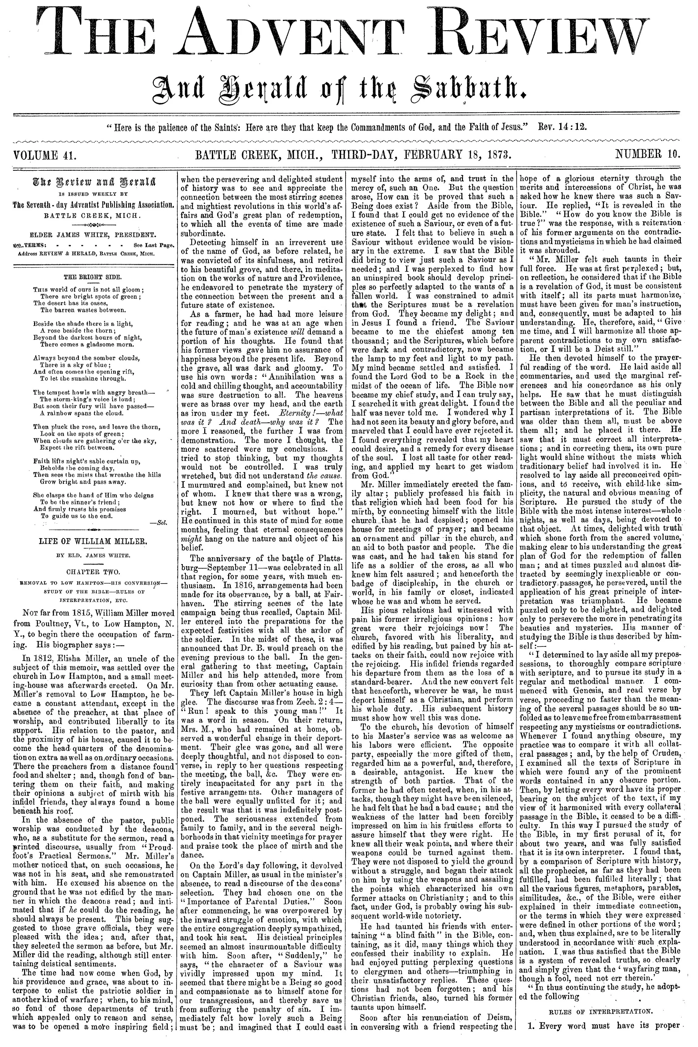 Vol. 41, No. 10.
