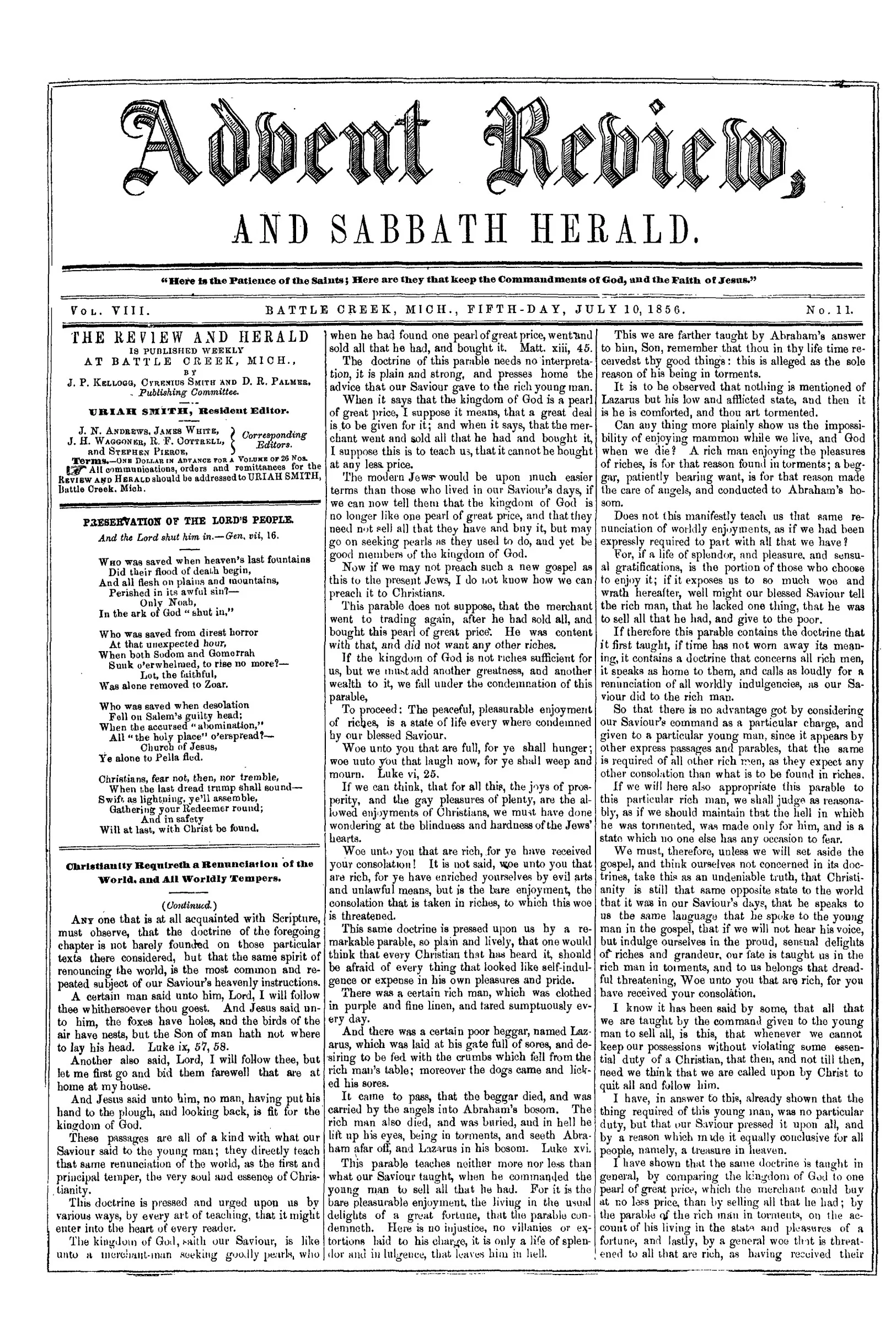 Vol. 8, No. 11.