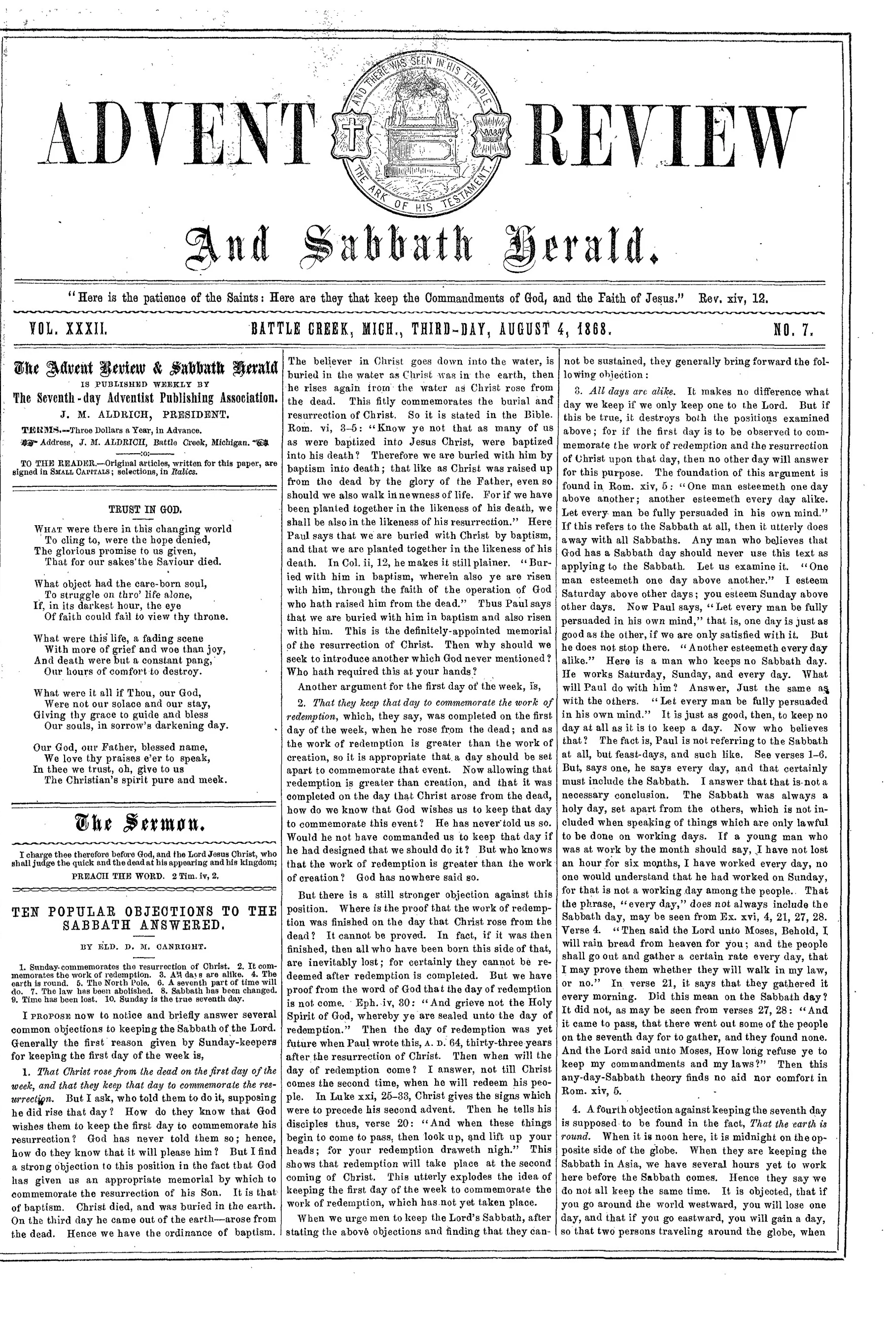 Vol. 32, No. 7.