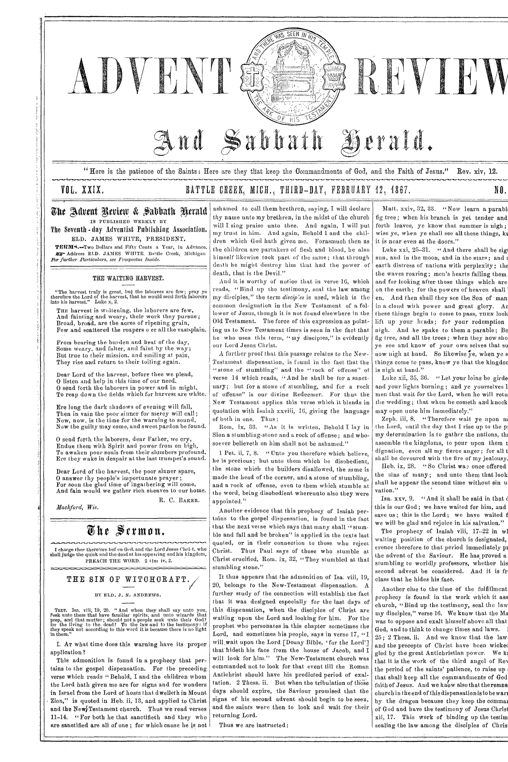 Vol. 29, No. 10.