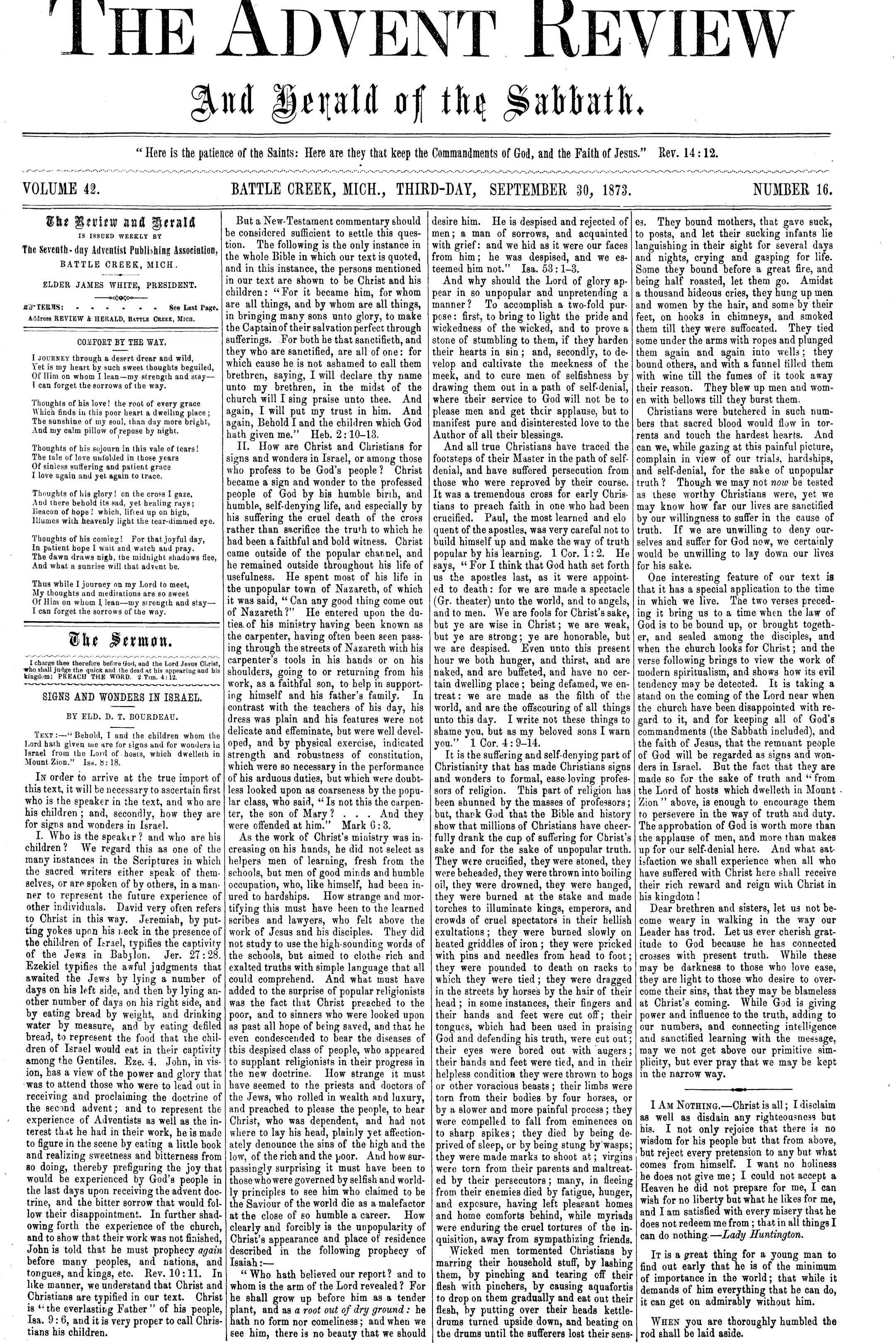Vol. 42, No. 16.
