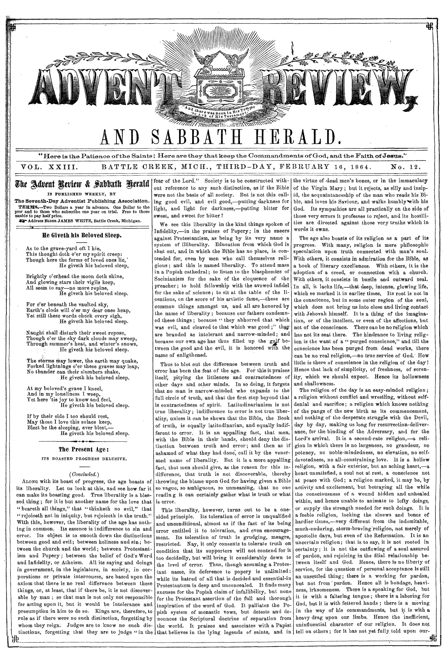 Vol. 23, No. 12.