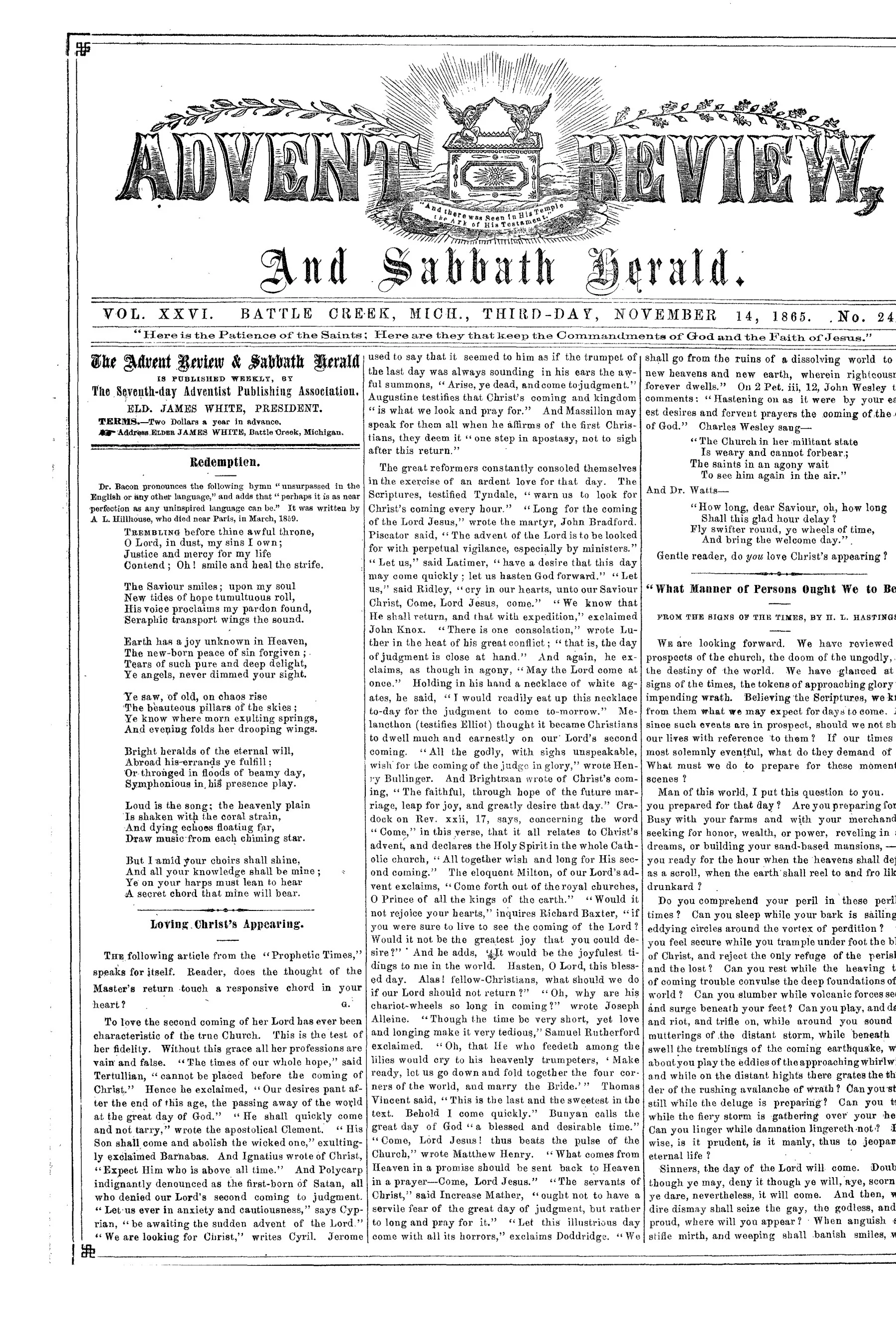 Vol. 26, No. 24.