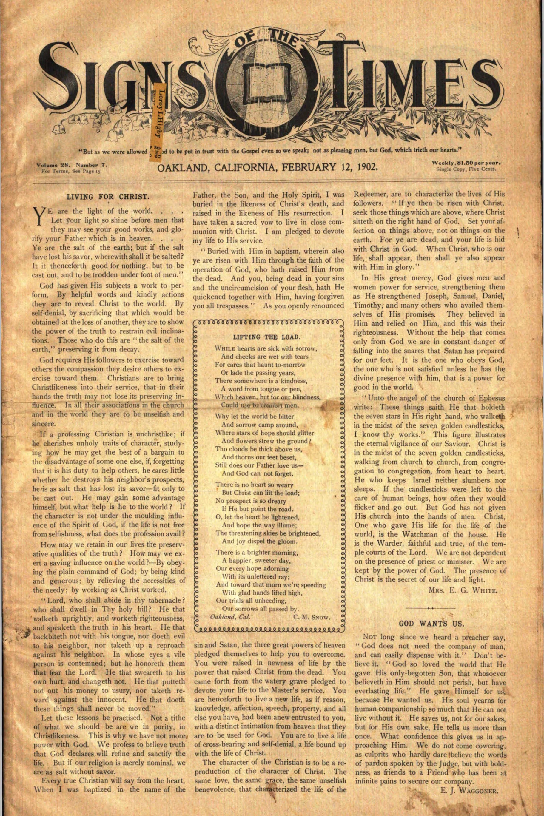 Vol. 28, No. 7.