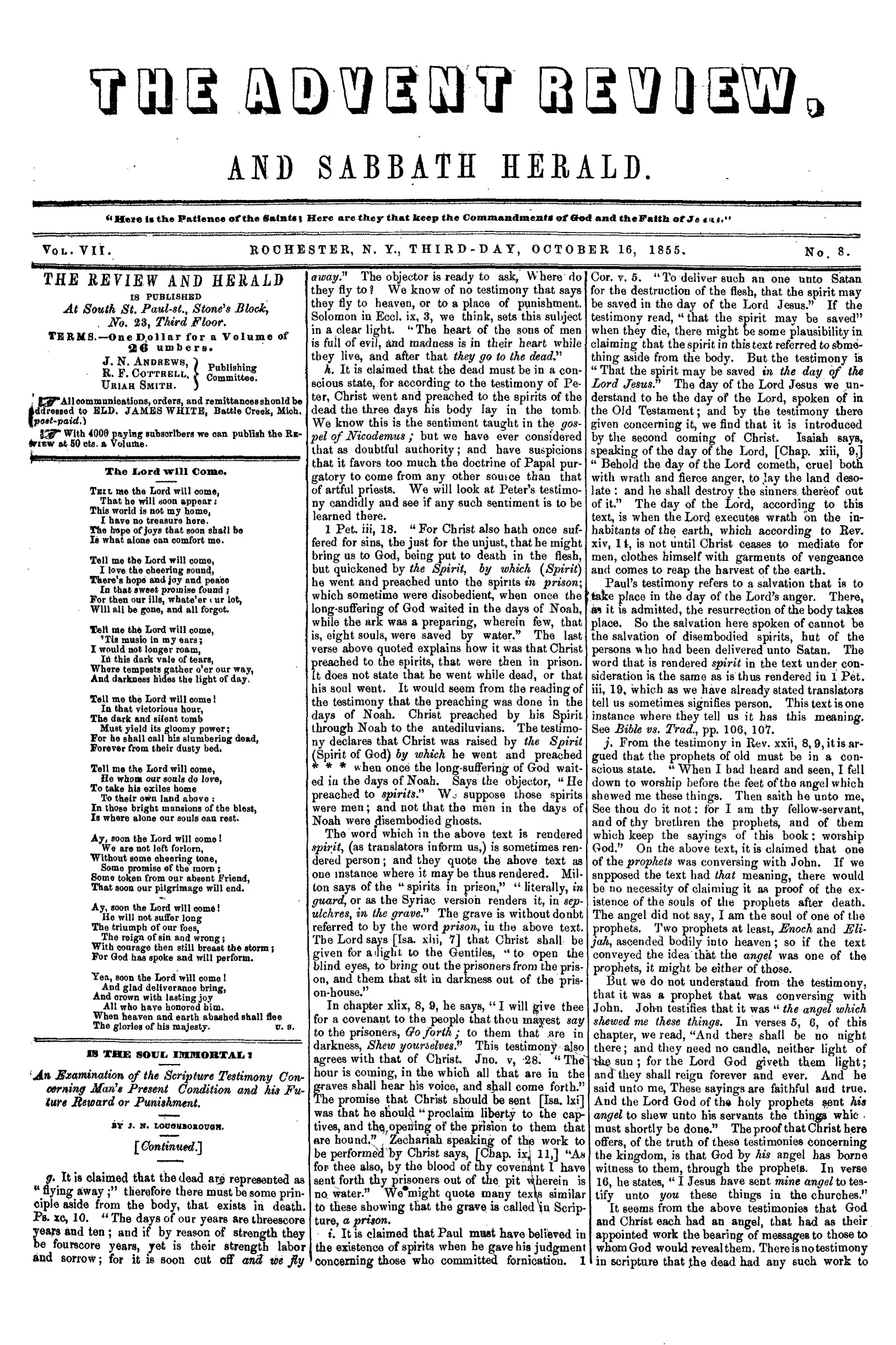 Vol. 7, No. 8.