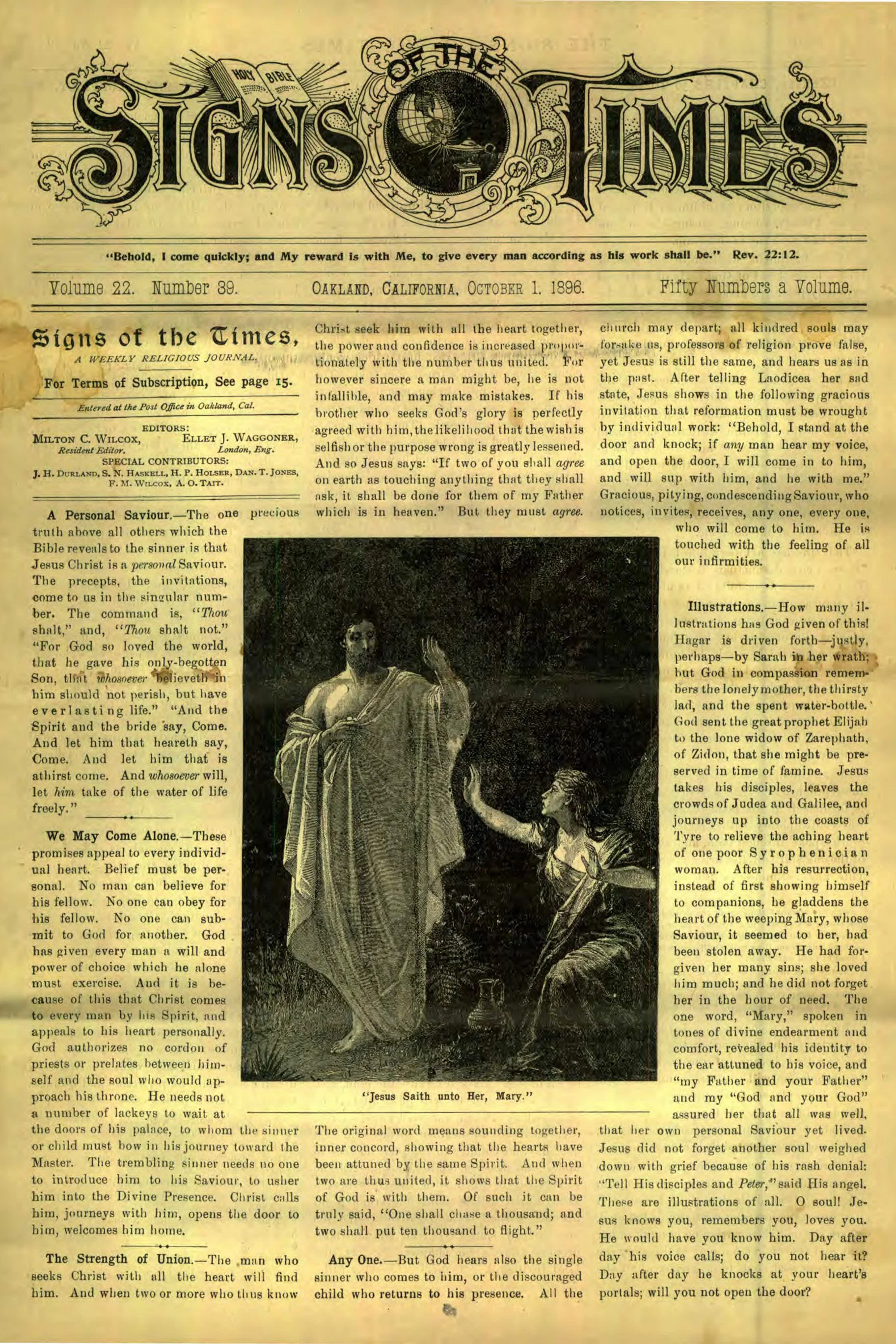 Vol. 22, No. 39.