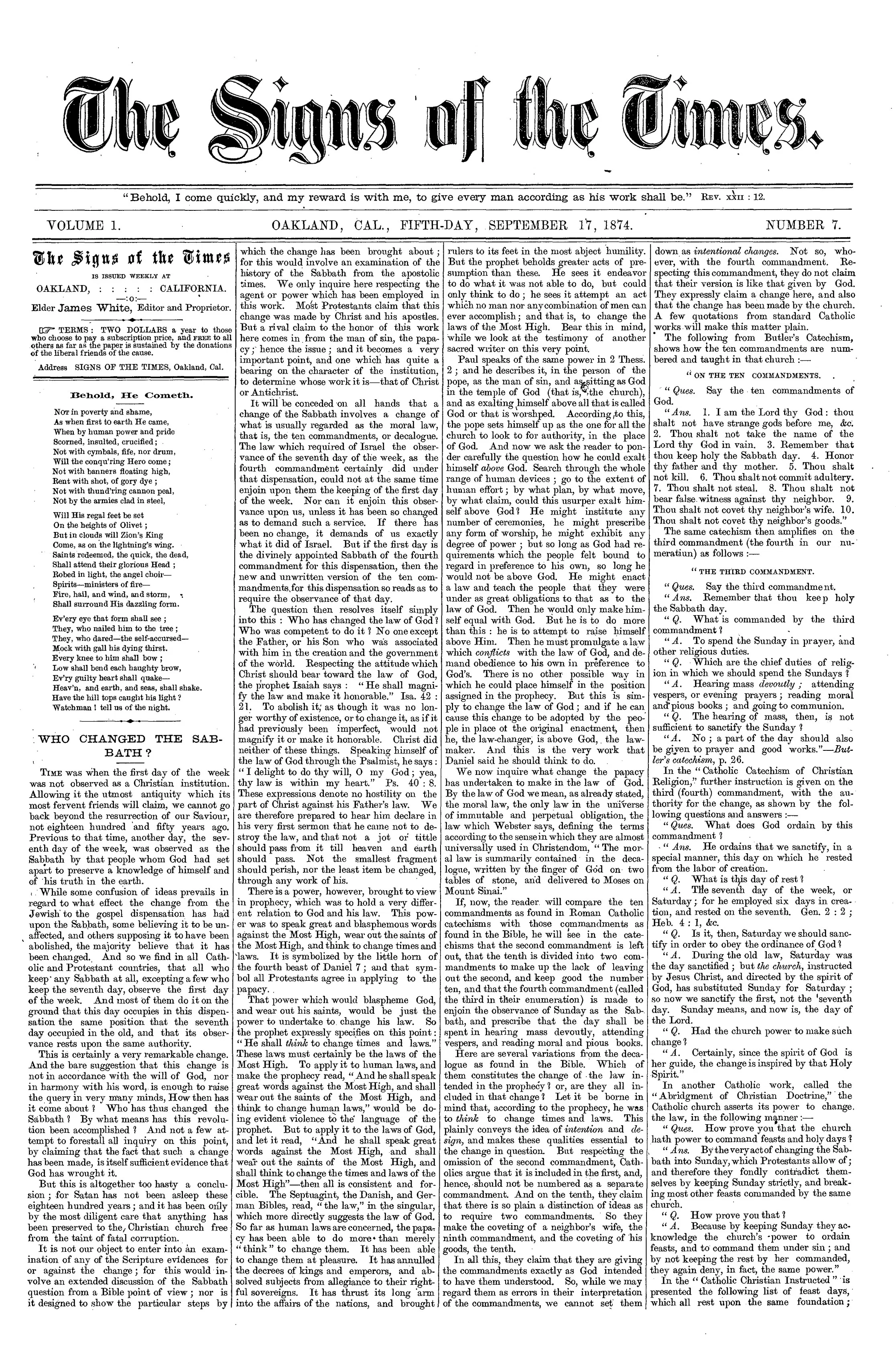 Vol. 1, No. 7.