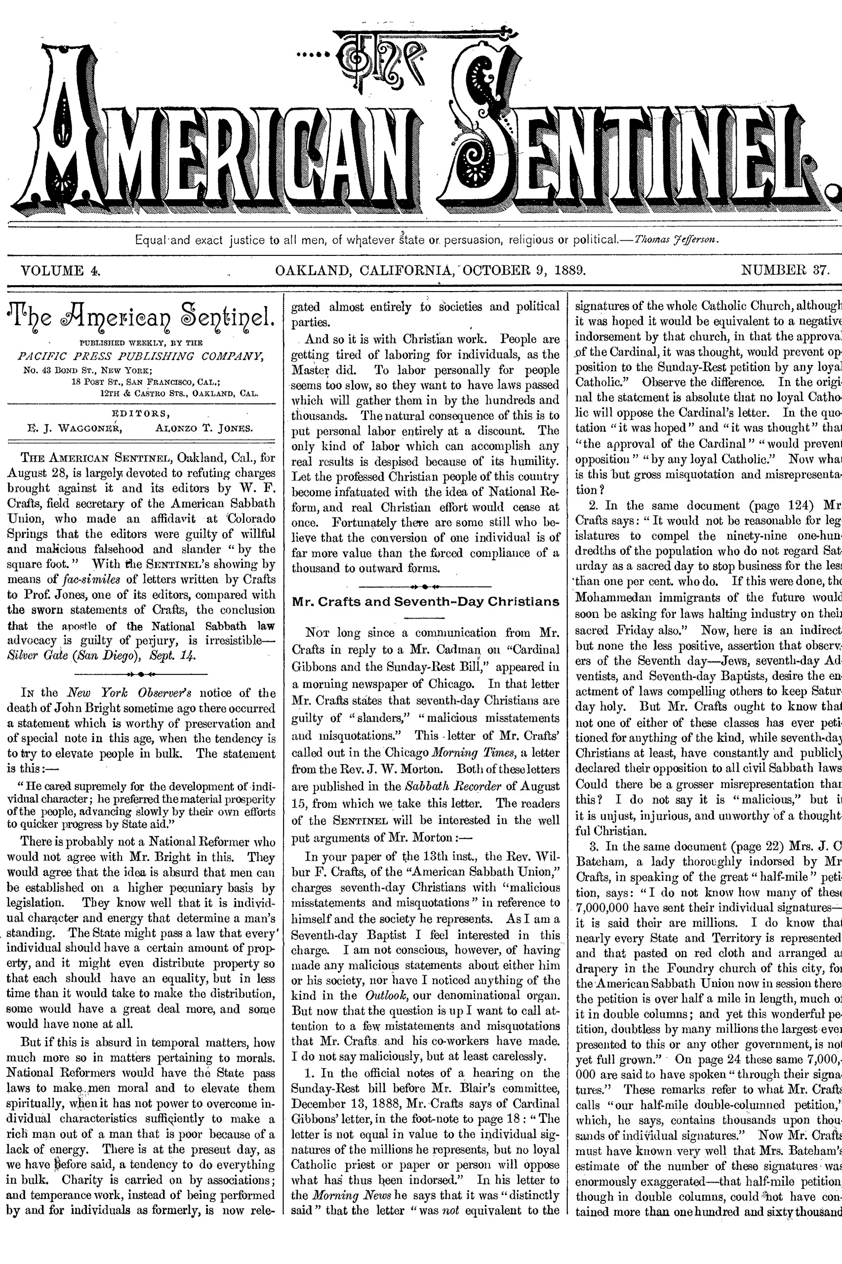 Vol. 4, No. 37.