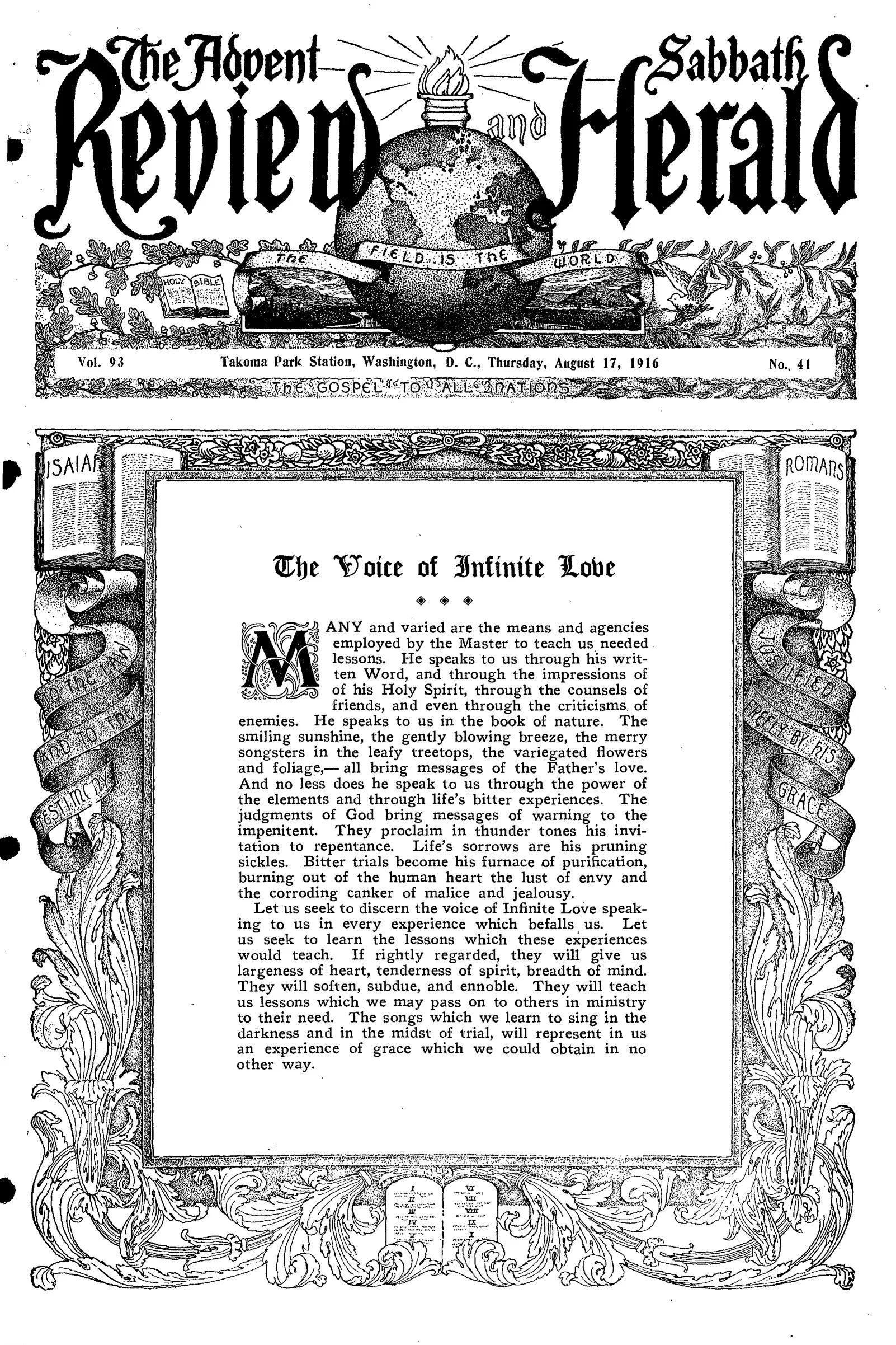 Vol. 93, No. 41.
