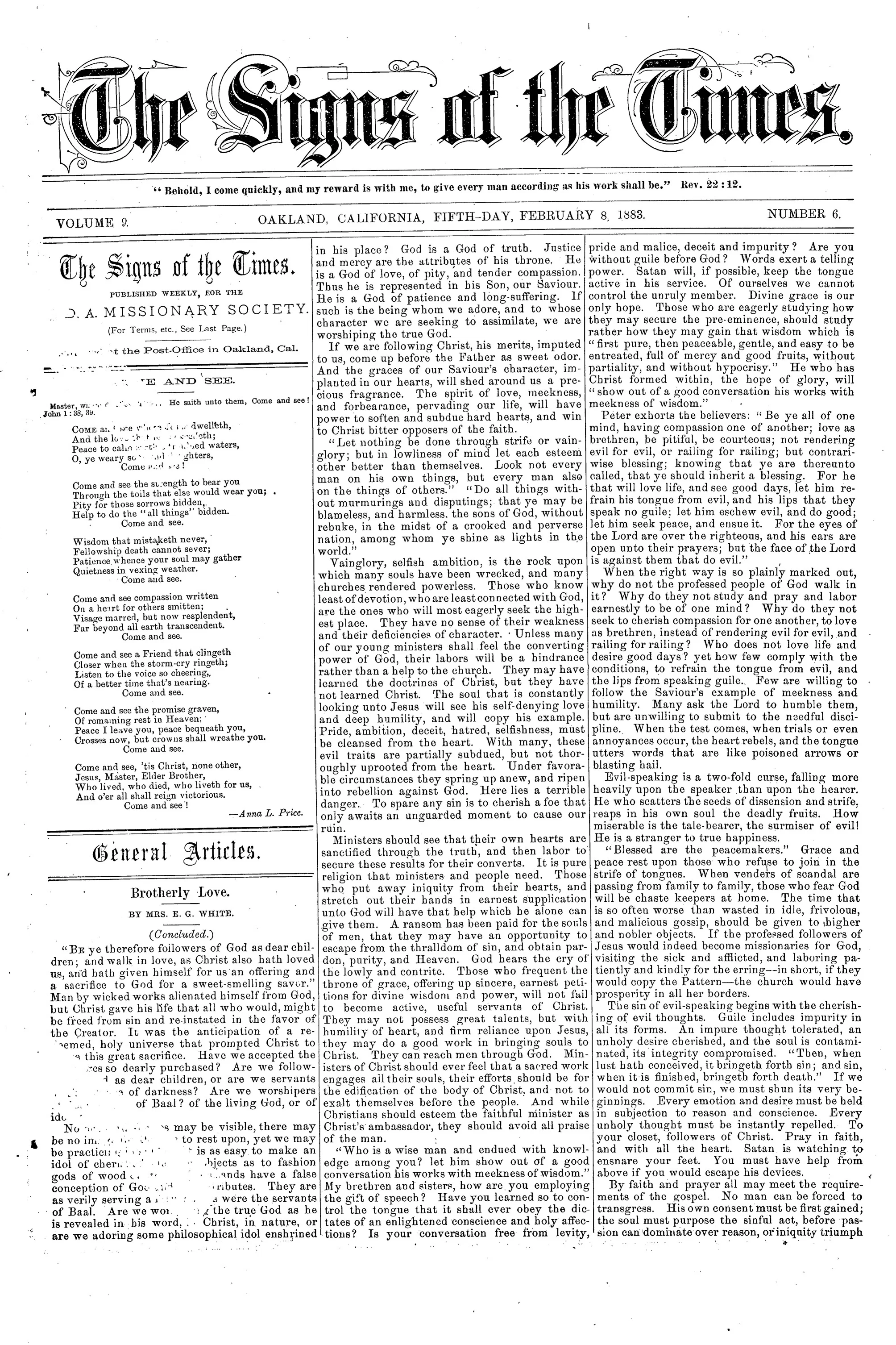 Vol. 9, No. 6.