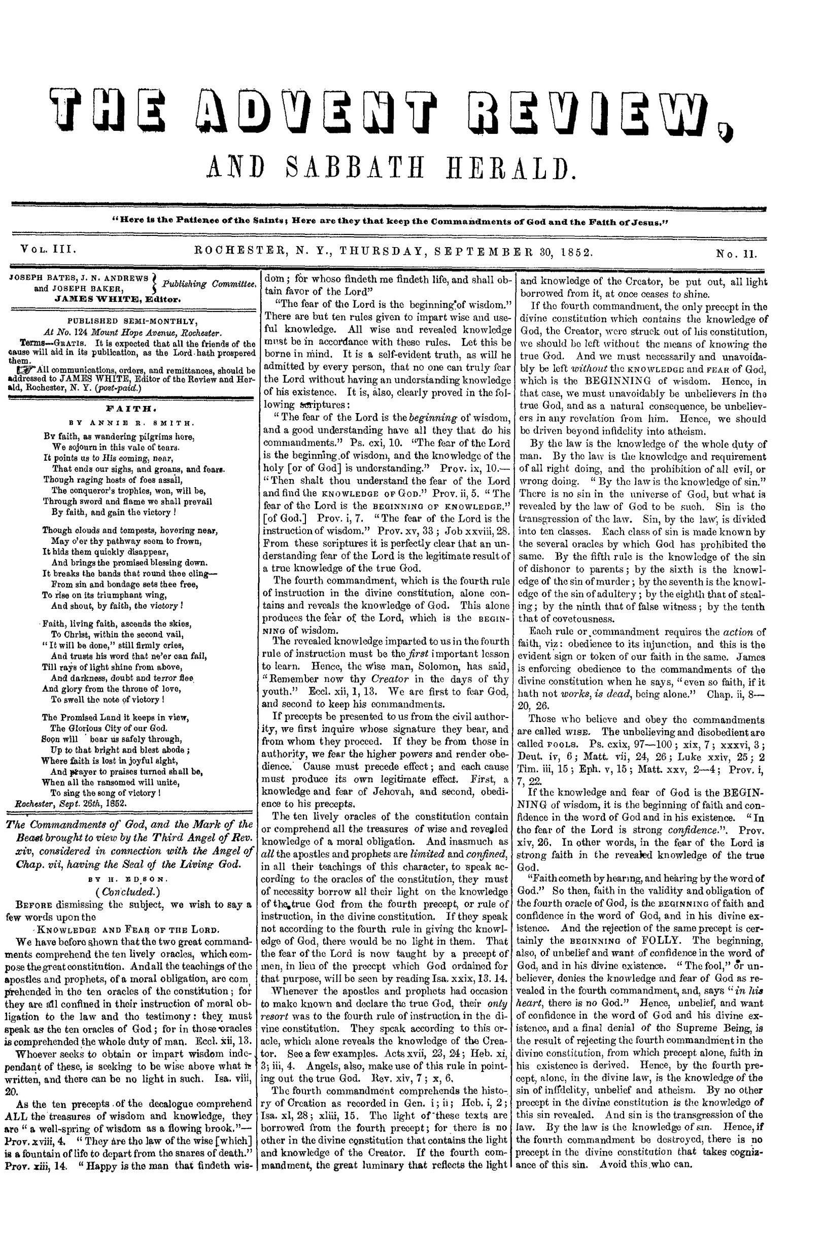 Vol. 3, No. 11.