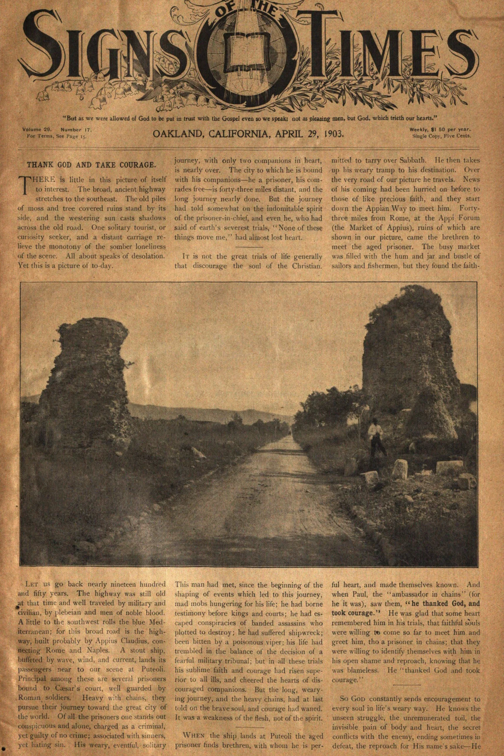 Vol. 29, No. 17.