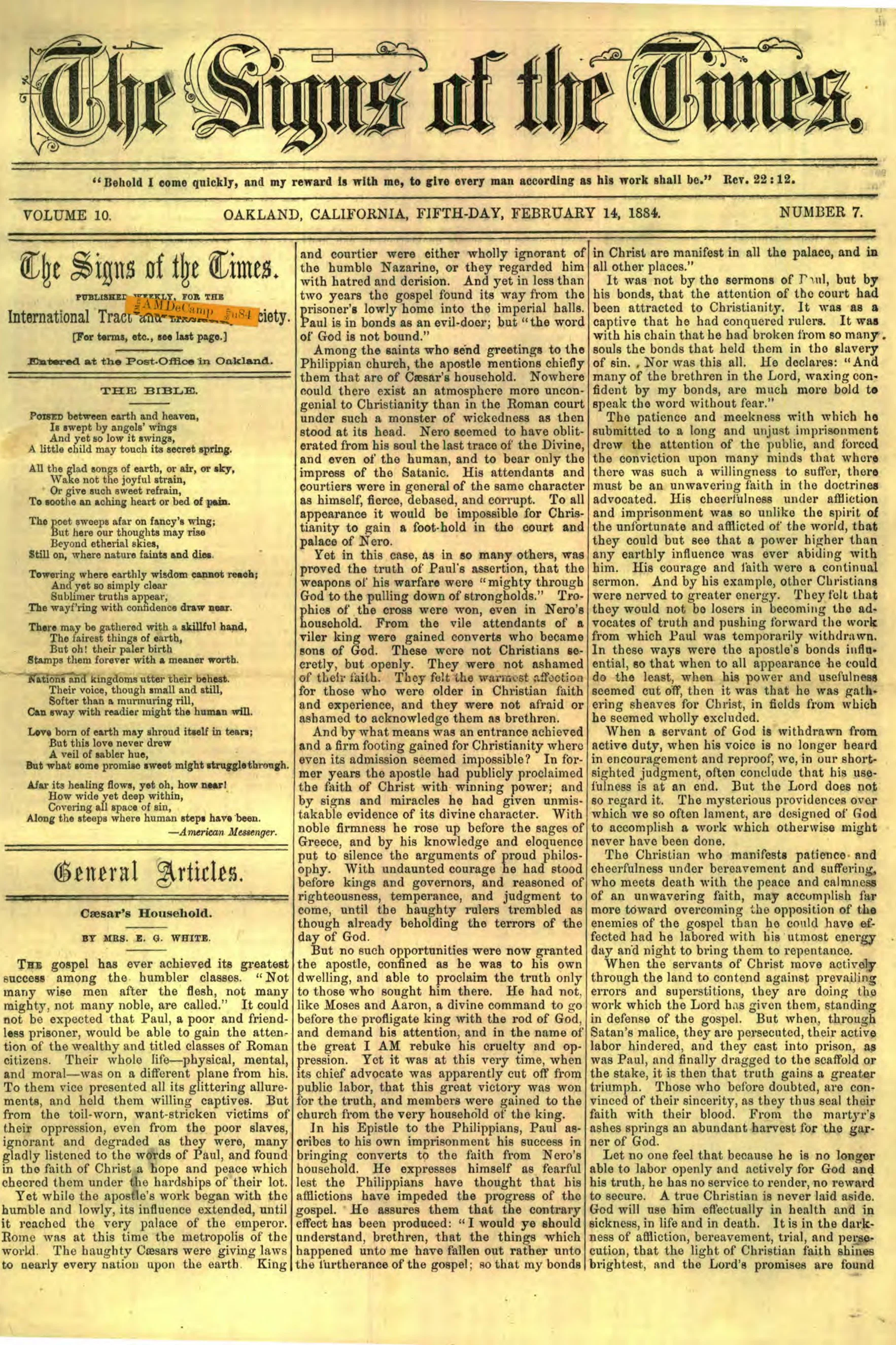 Vol. 10, No. 7.
