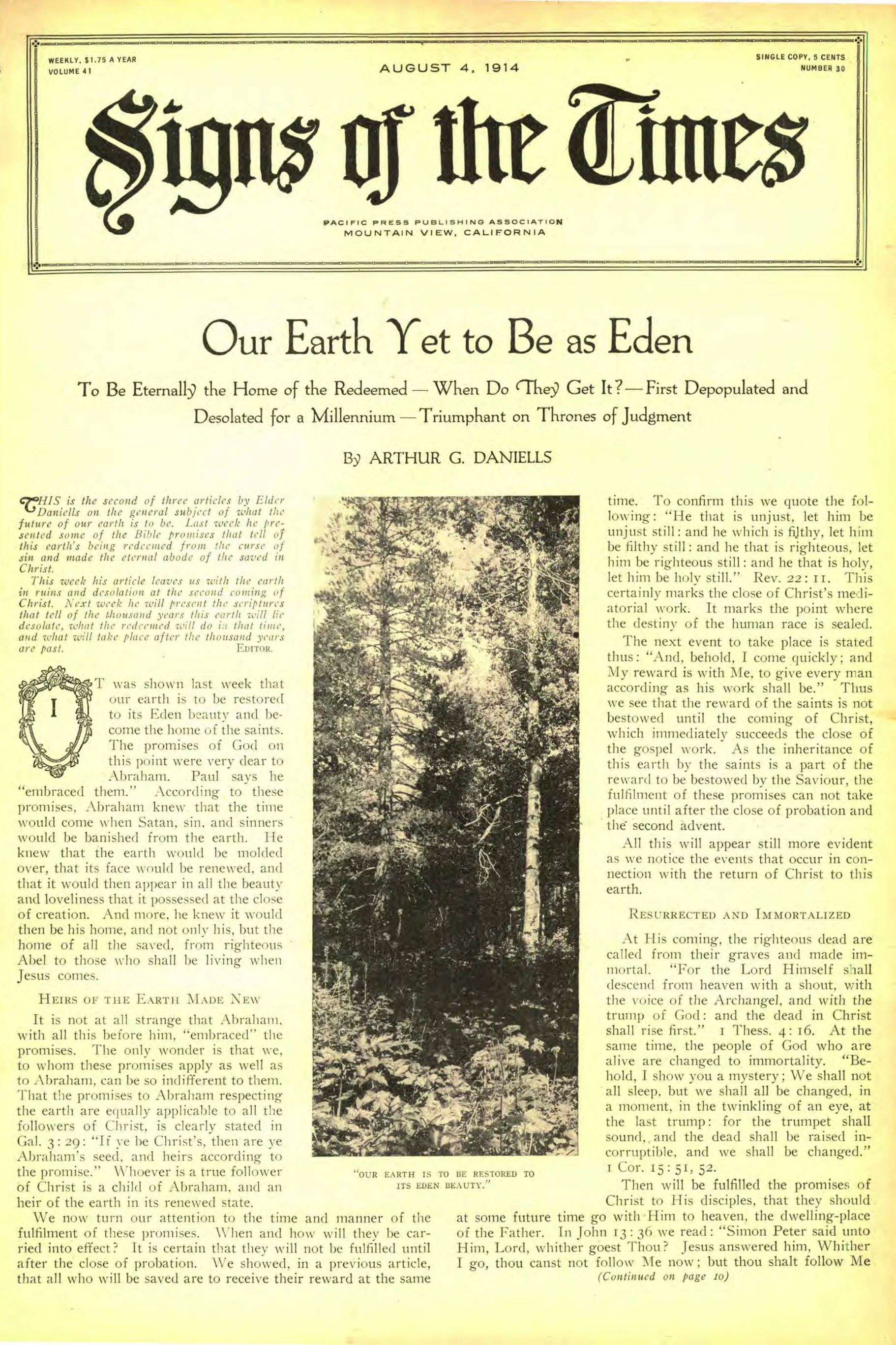 Vol. 41, No. 30.