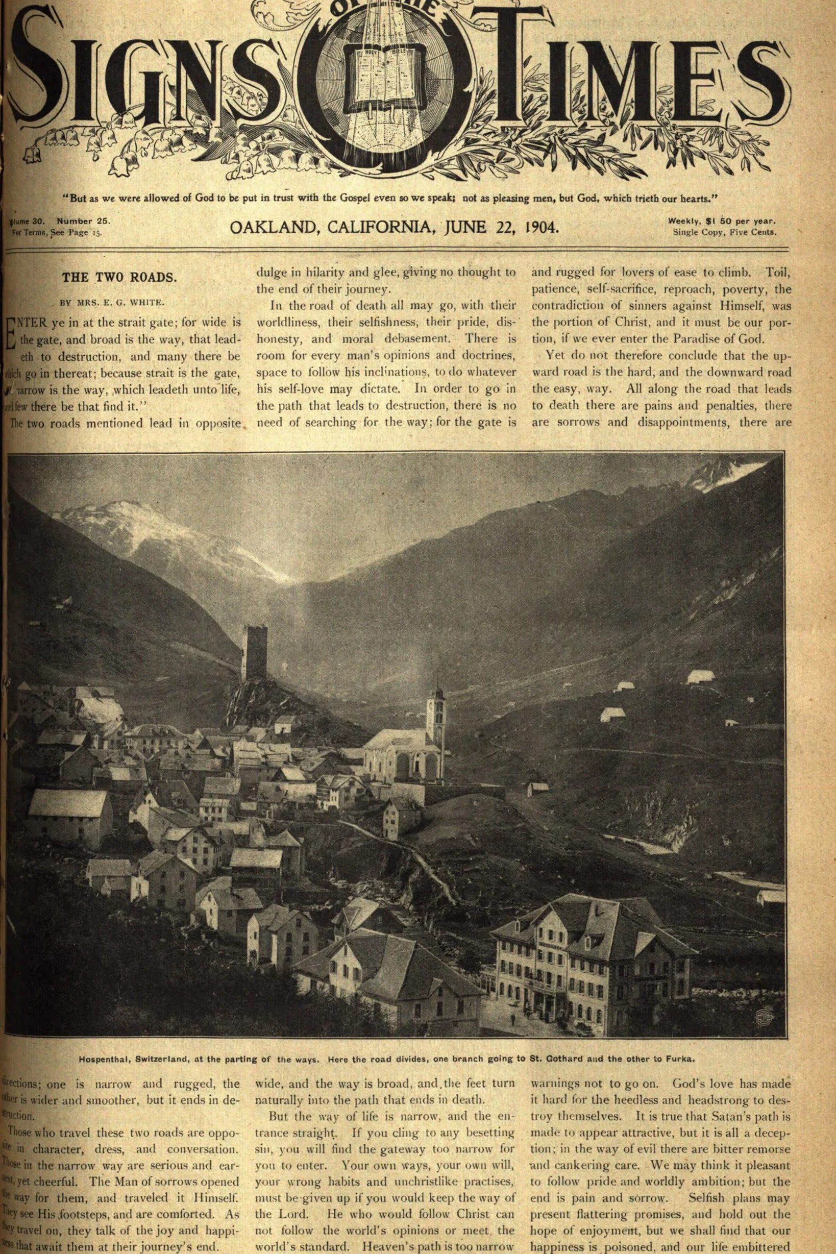 Vol. 30, No. 25.