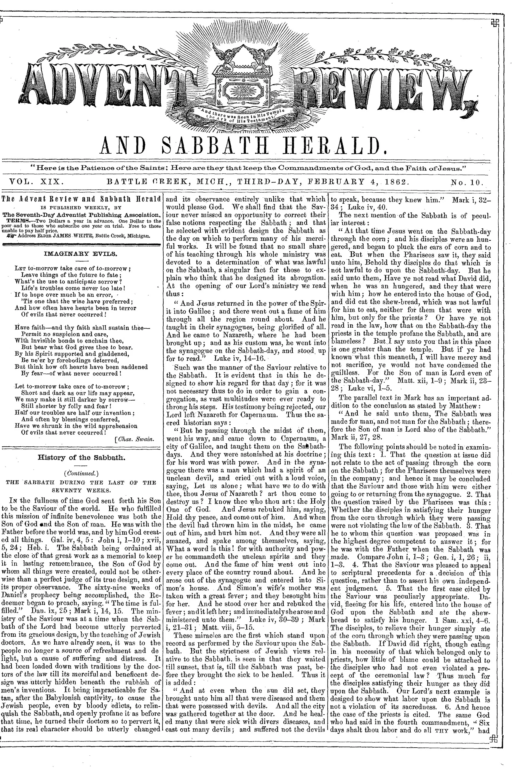 Vol. 19, No. 10.