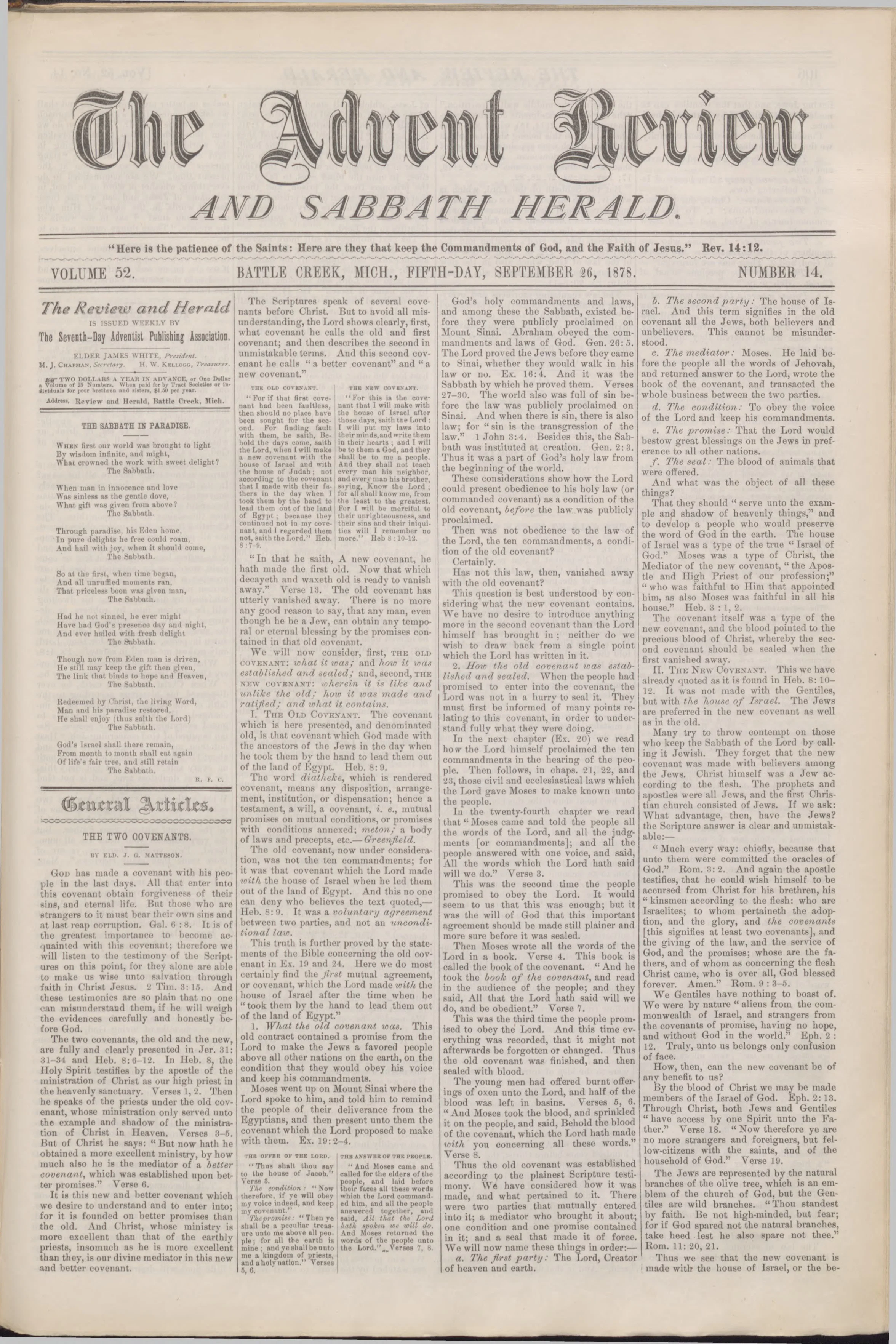 Vol. 52, No. 14.