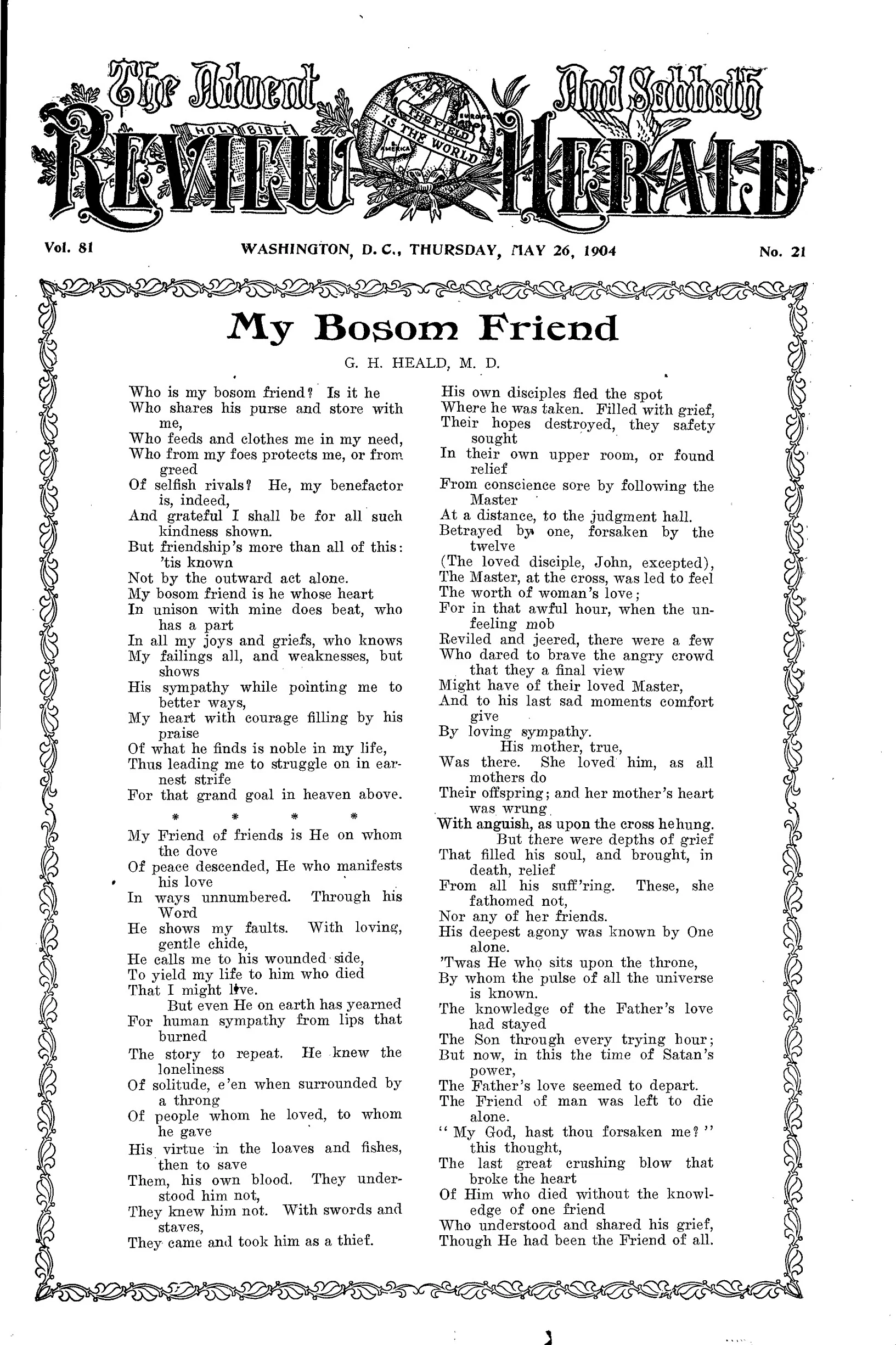 Vol. 81, No. 21.