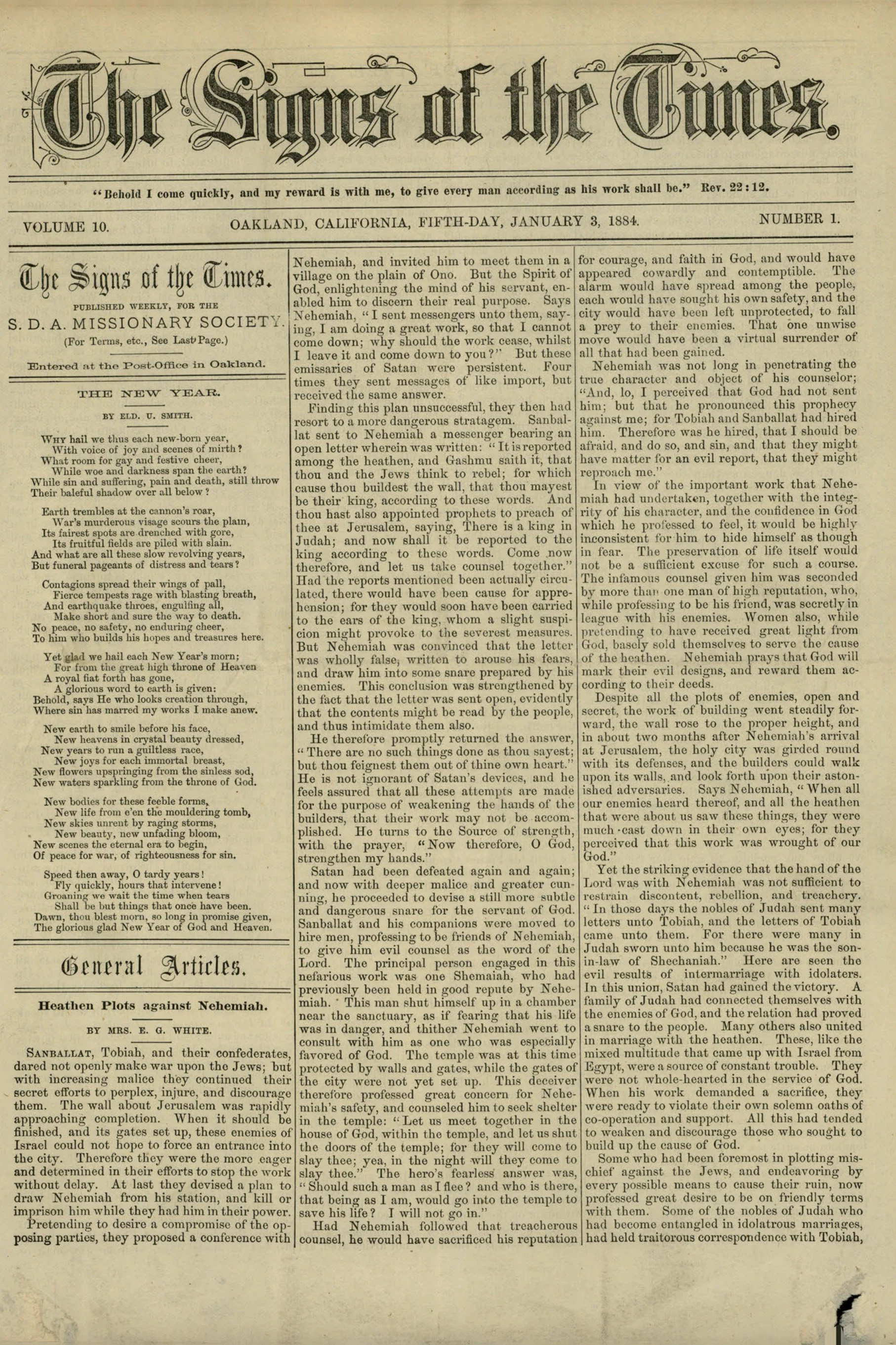 Vol. 10, No. 1.