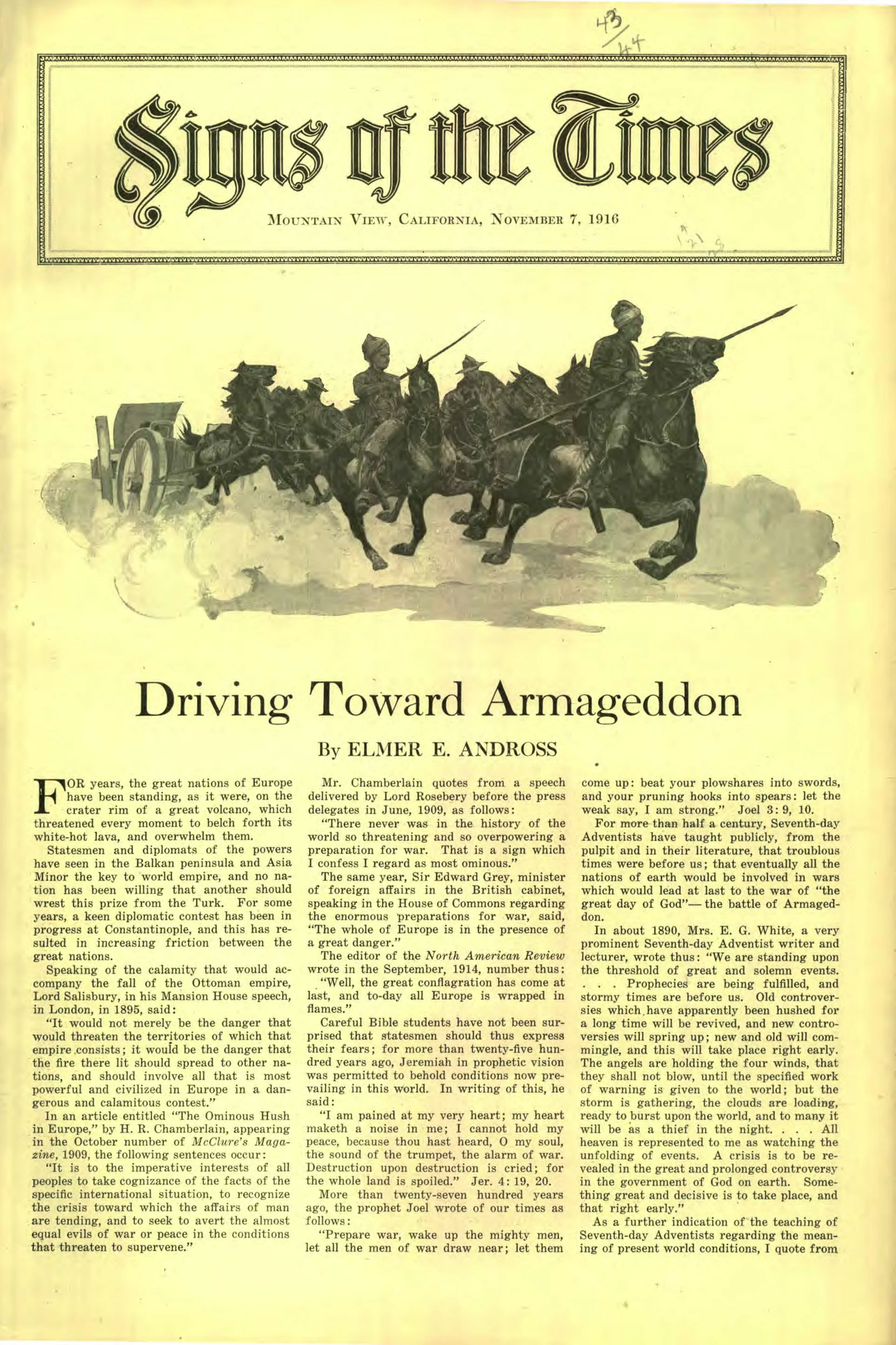 November 7, 1916