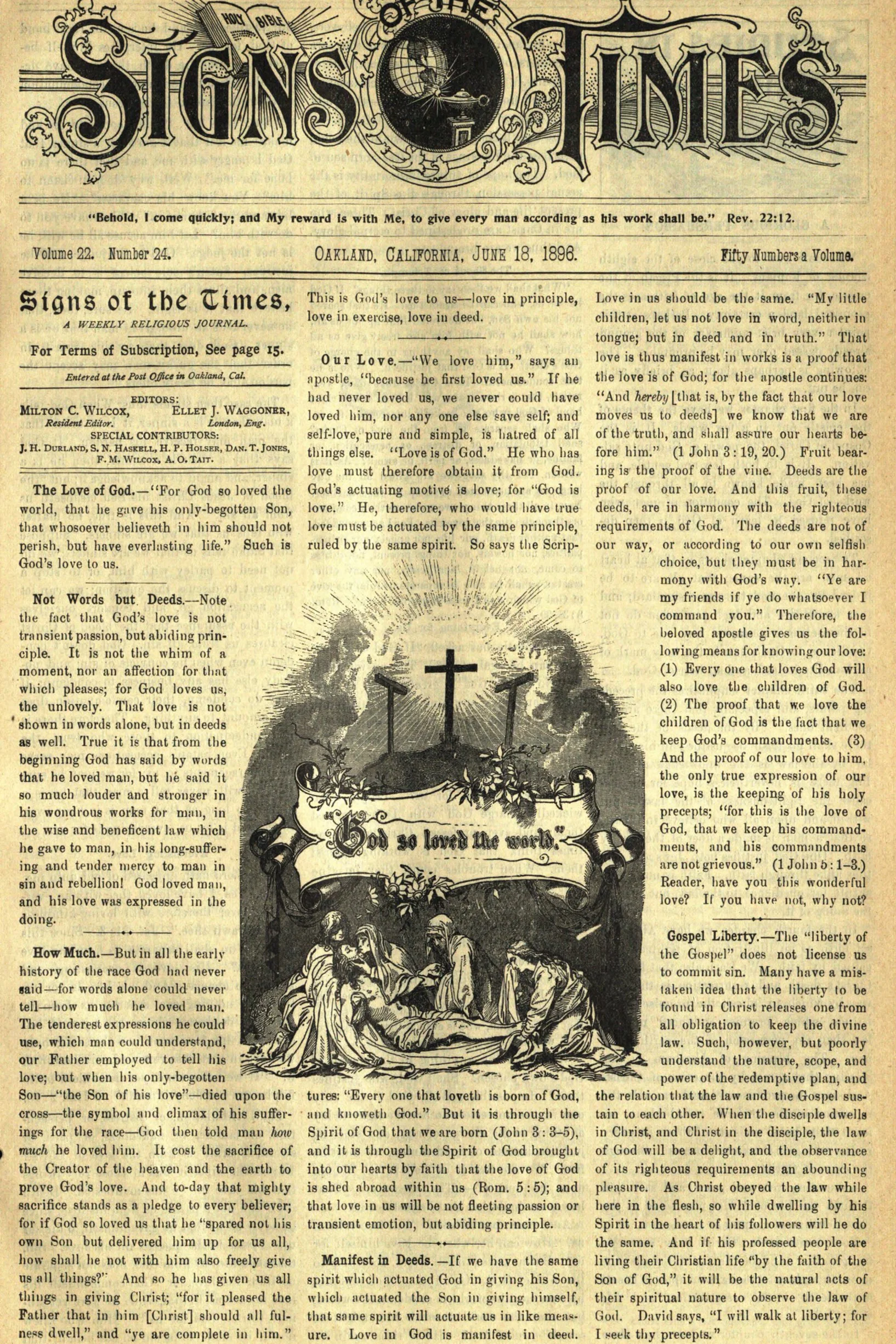 Vol. 22, No. 24.