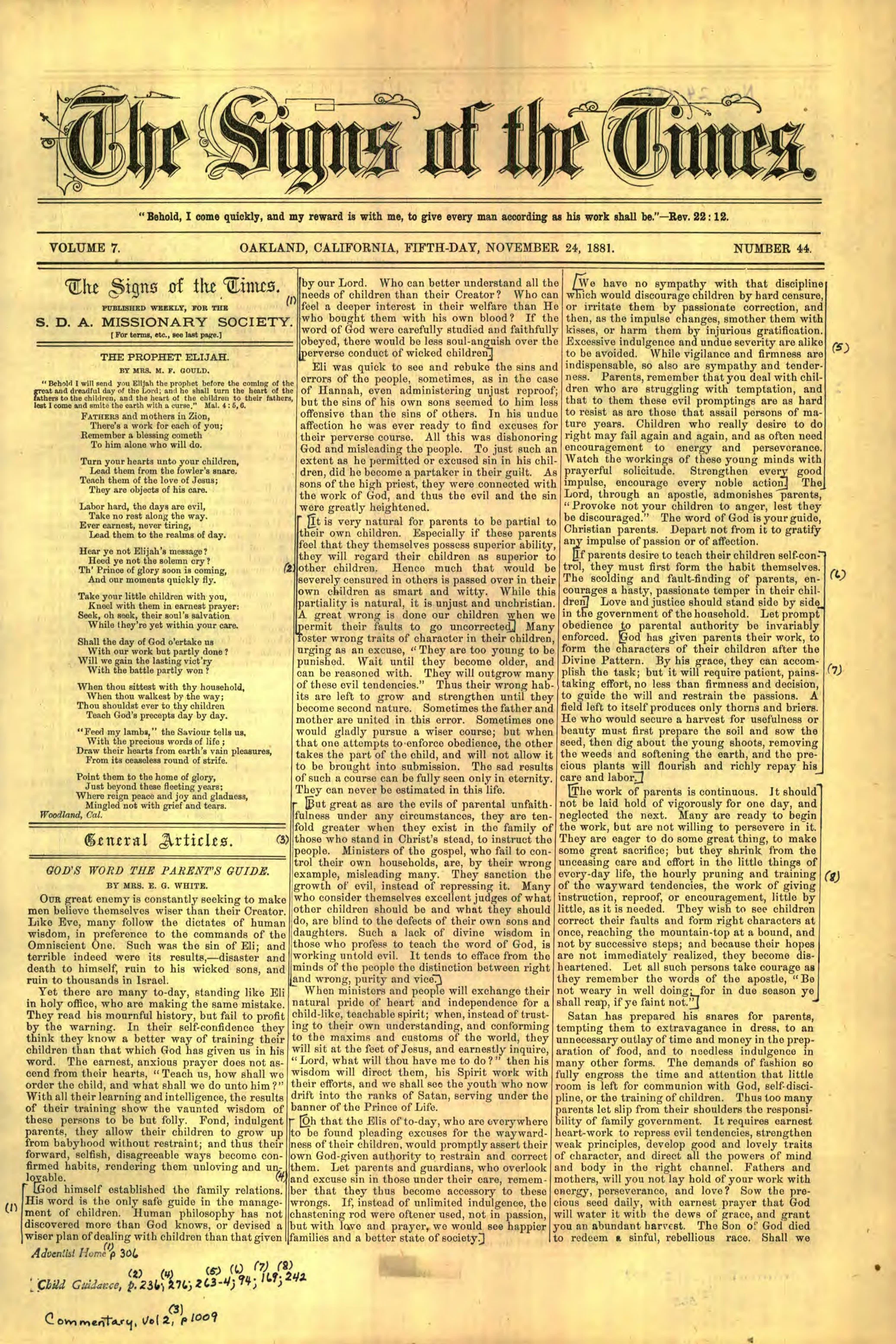 Vol. 7, No. 44.