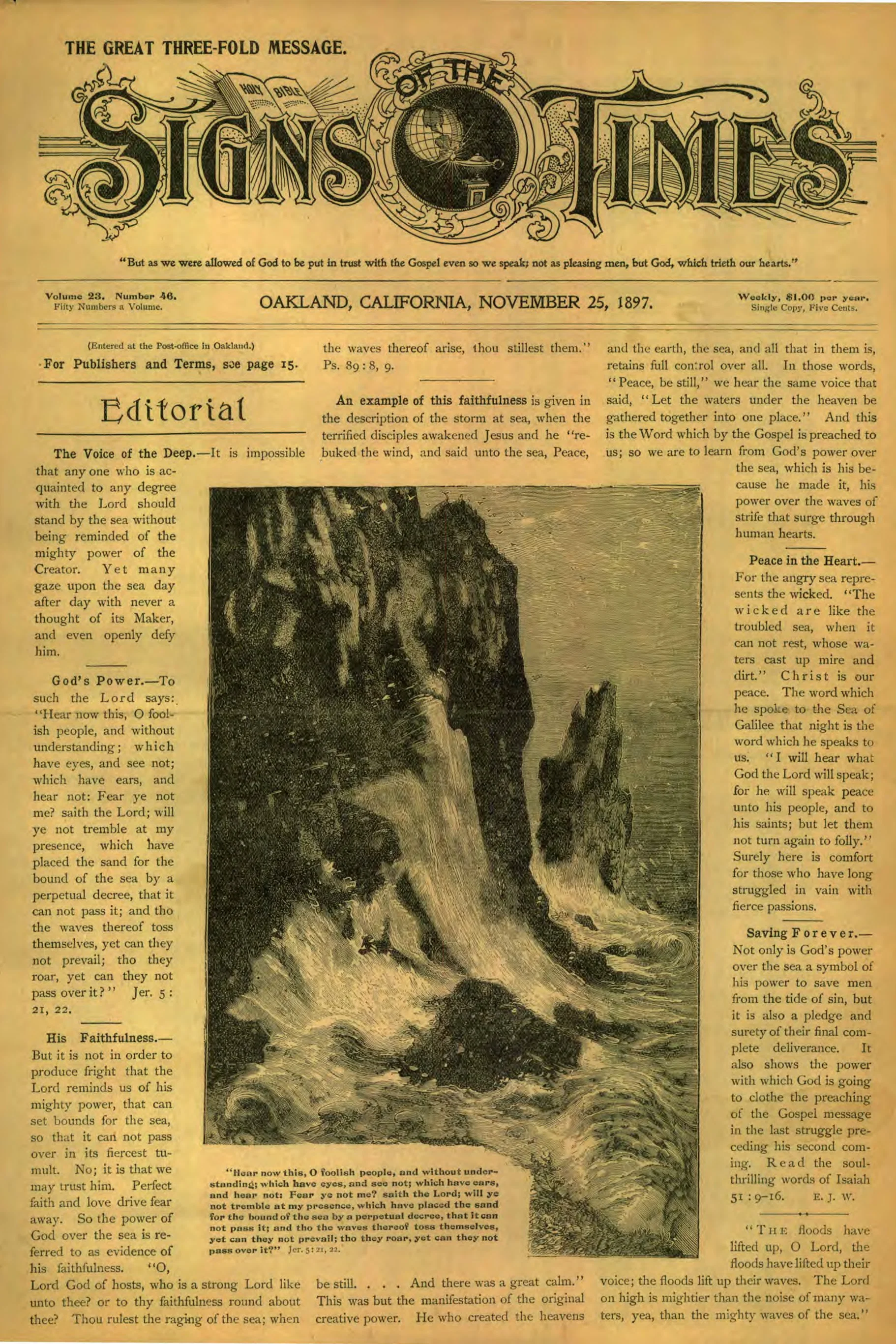 Vol. 23, No. 46.