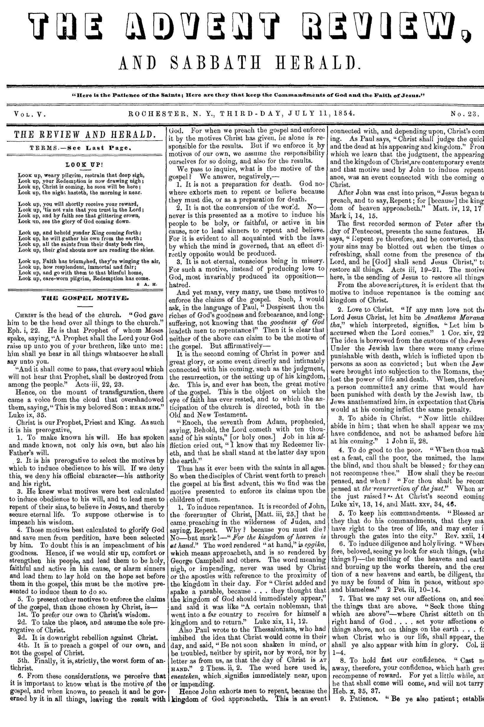 Vol. 5, No. 23.