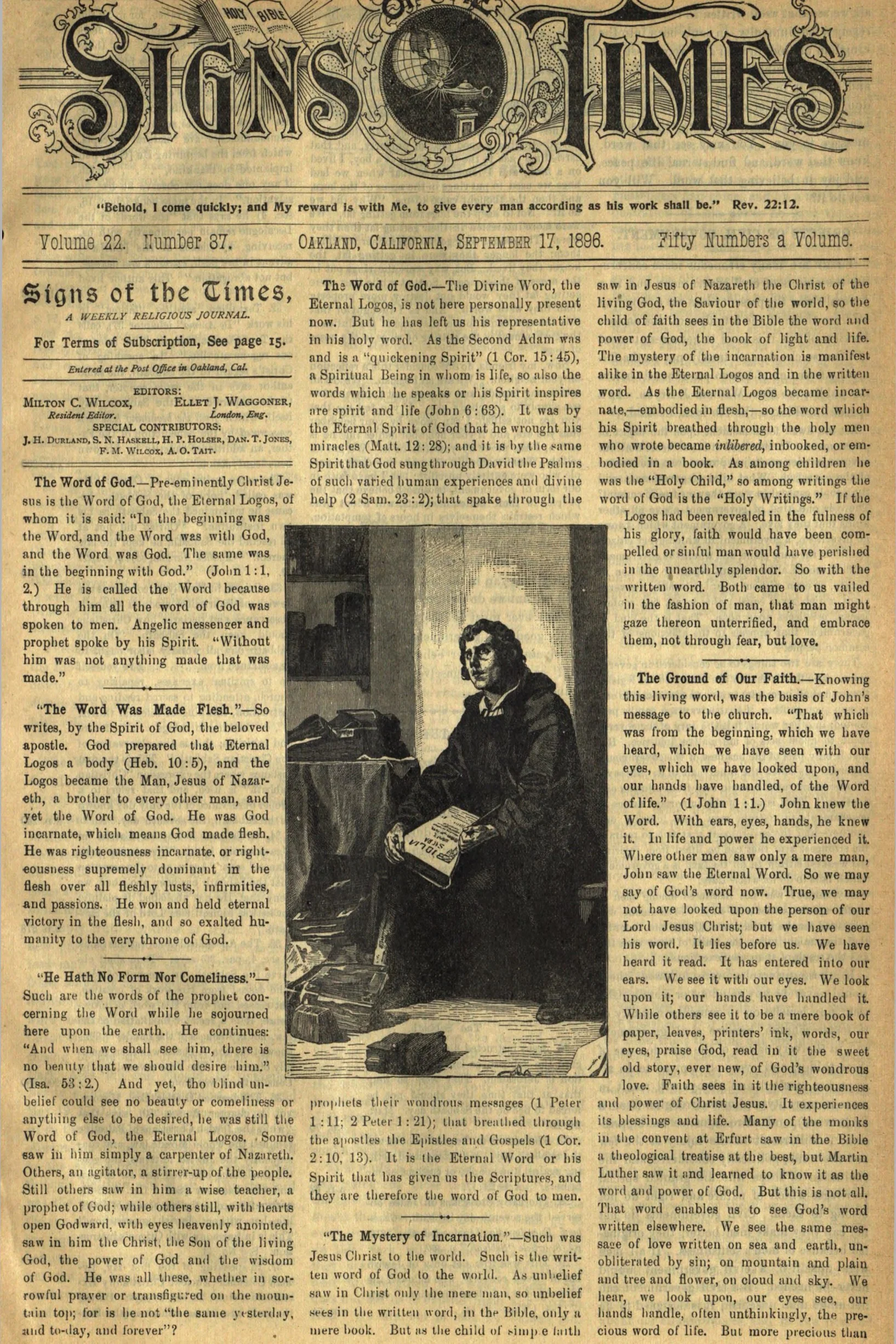 Vol. 22, No. 37.