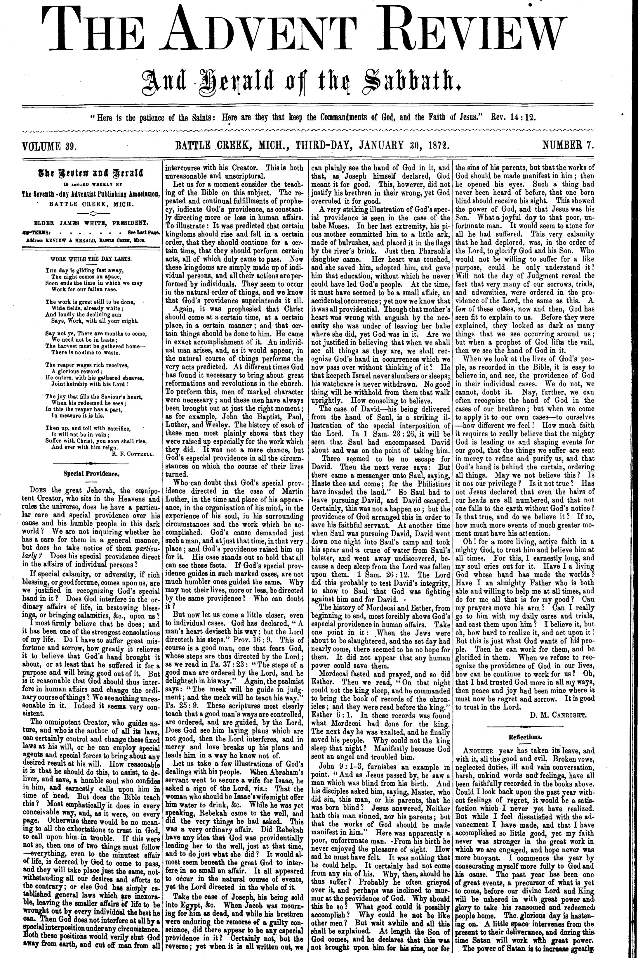 Vol. 39, No. 7.