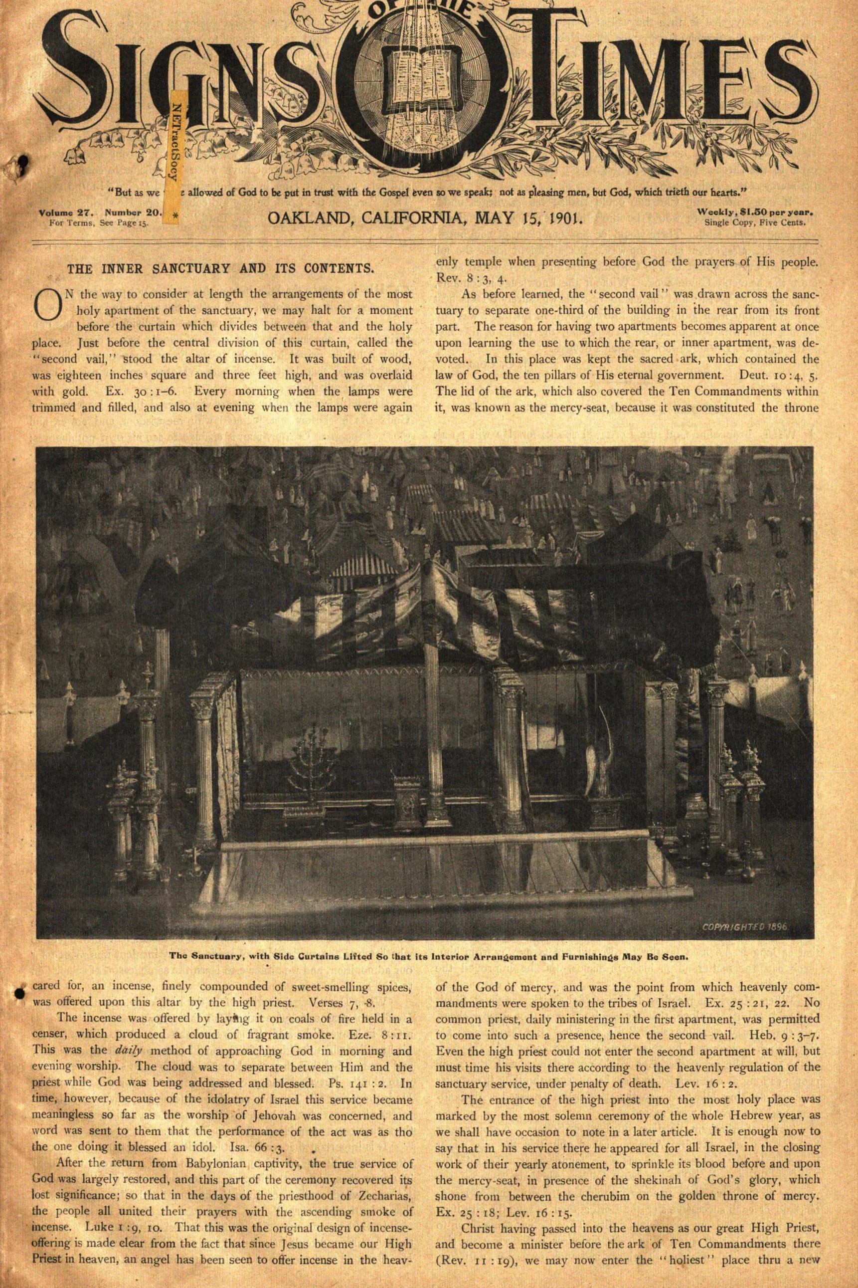 Vol. 27, No. 20.