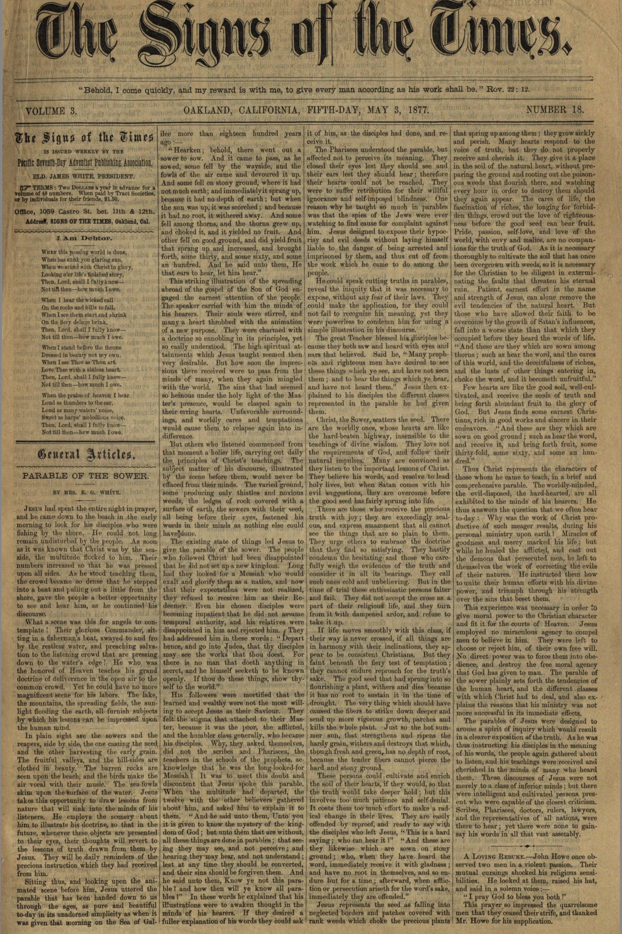 Vol. 3, No. 18.