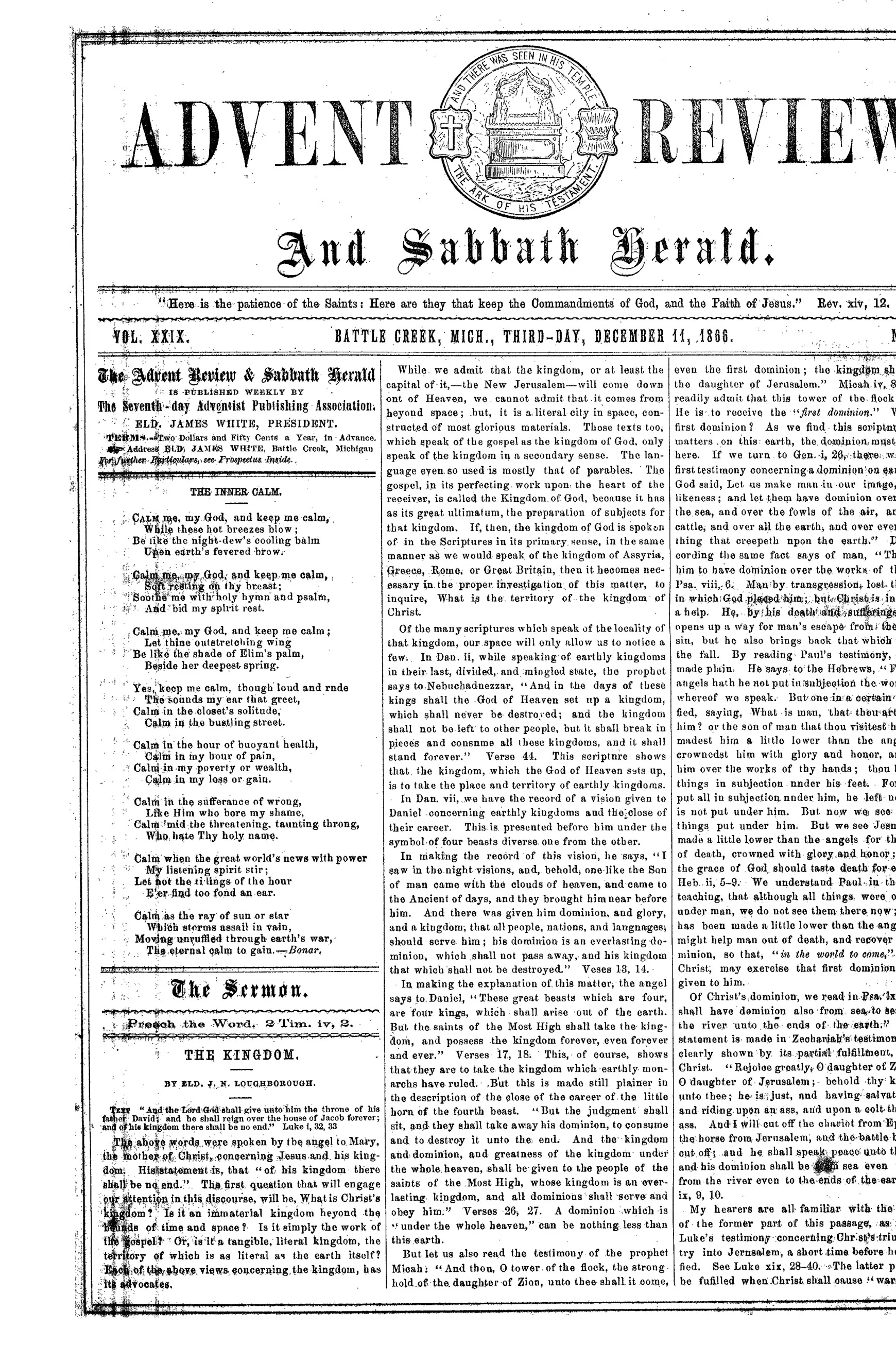 Vol. 29, No. 1.