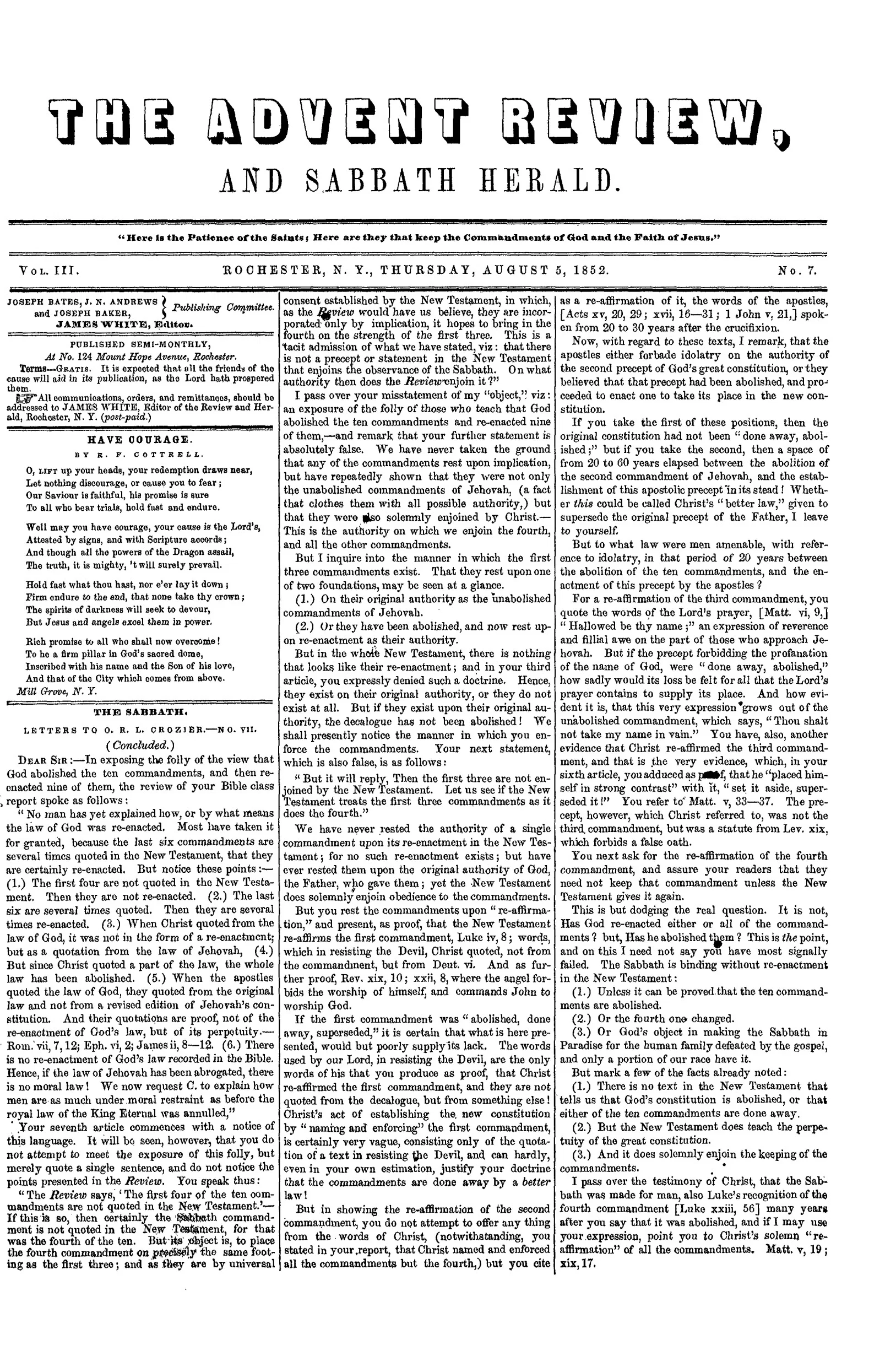 Vol. 3, No. 7.