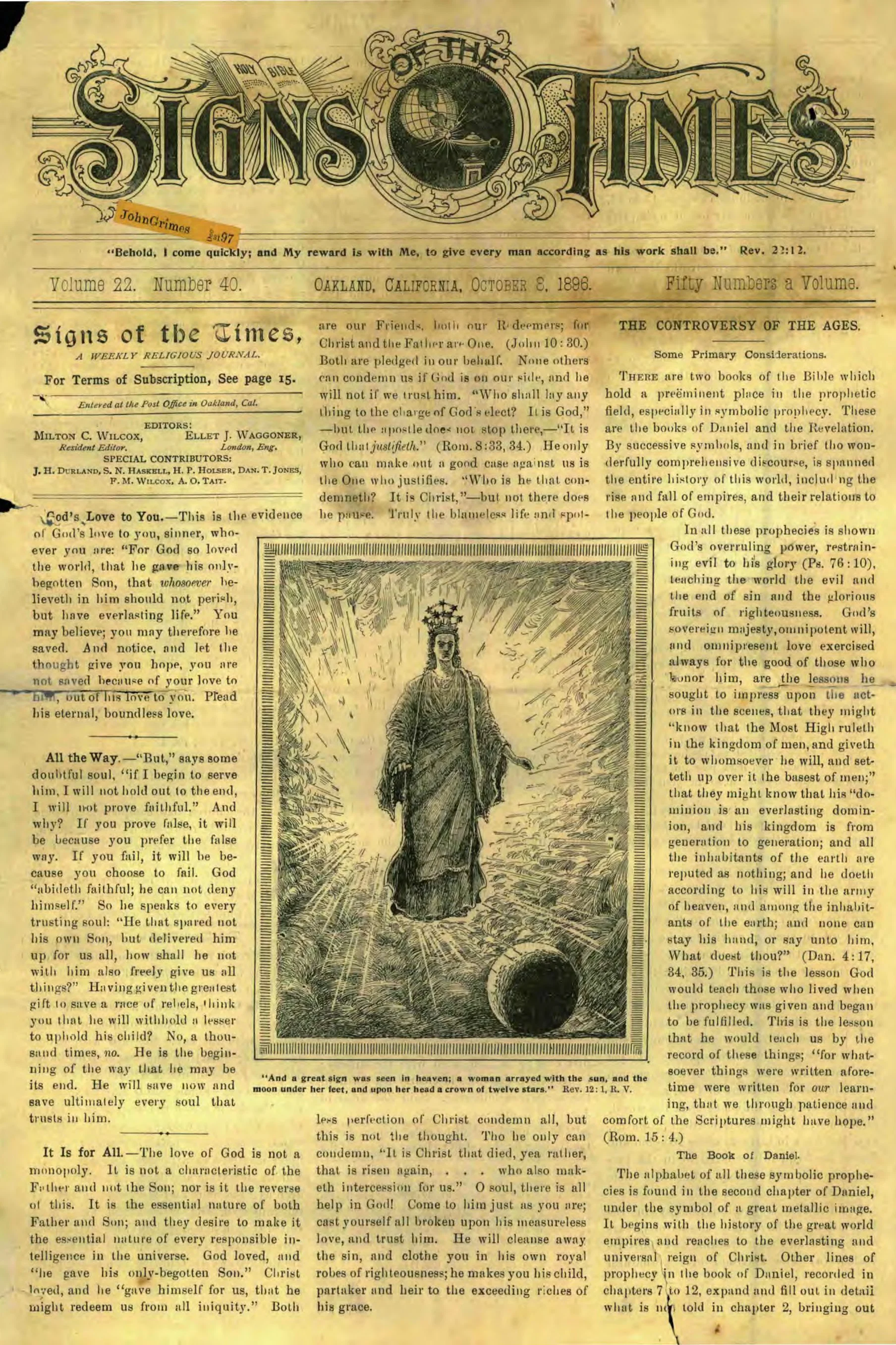 Vol. 22, No. 40.